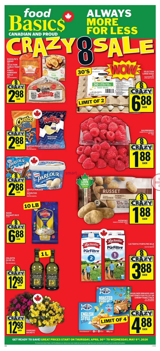 Food Basics Sales from April 30 to May 6 2026 - flyer page 1