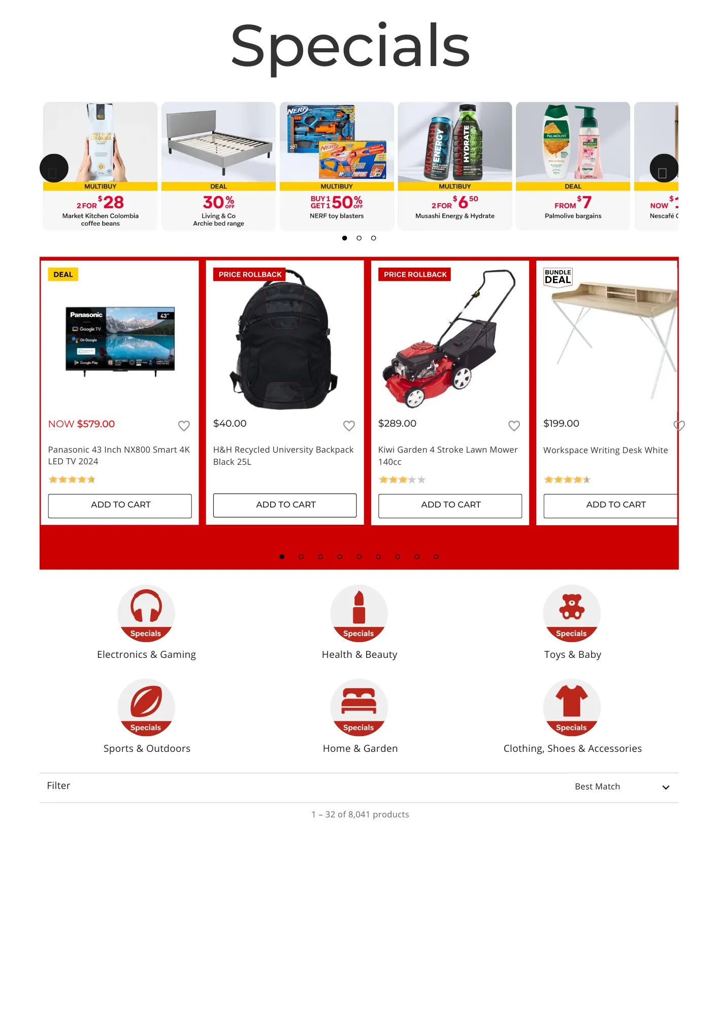Latest The Warehouse deals from 13 February to 28 February 2025 - Catalogue Page 
