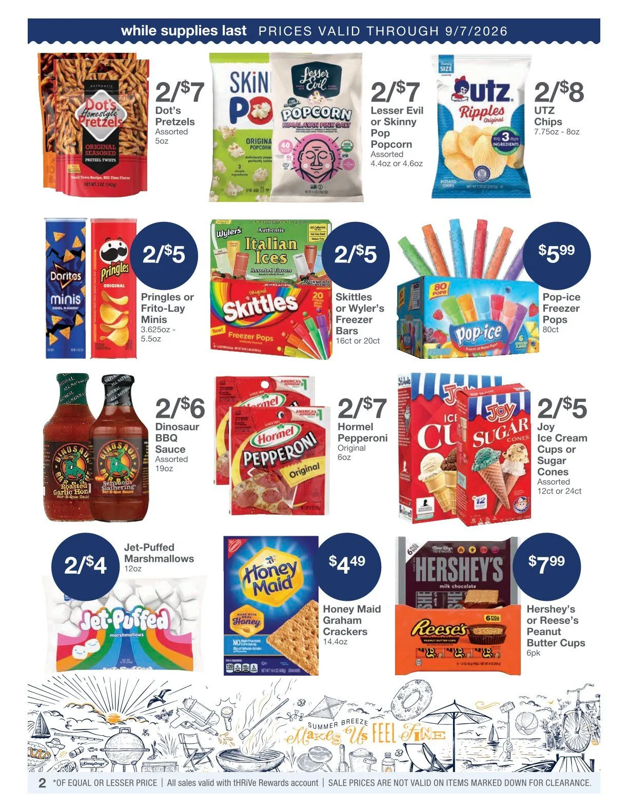 Weekly ad Kinney Drugs Sales from July 1 to July 31 2026 - Page 2