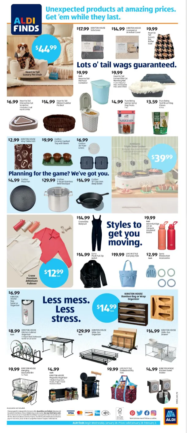 Weekly promotion ALDI Sales spanning from January 28 to February 3 2026 - Page 2 for Catalogue 365