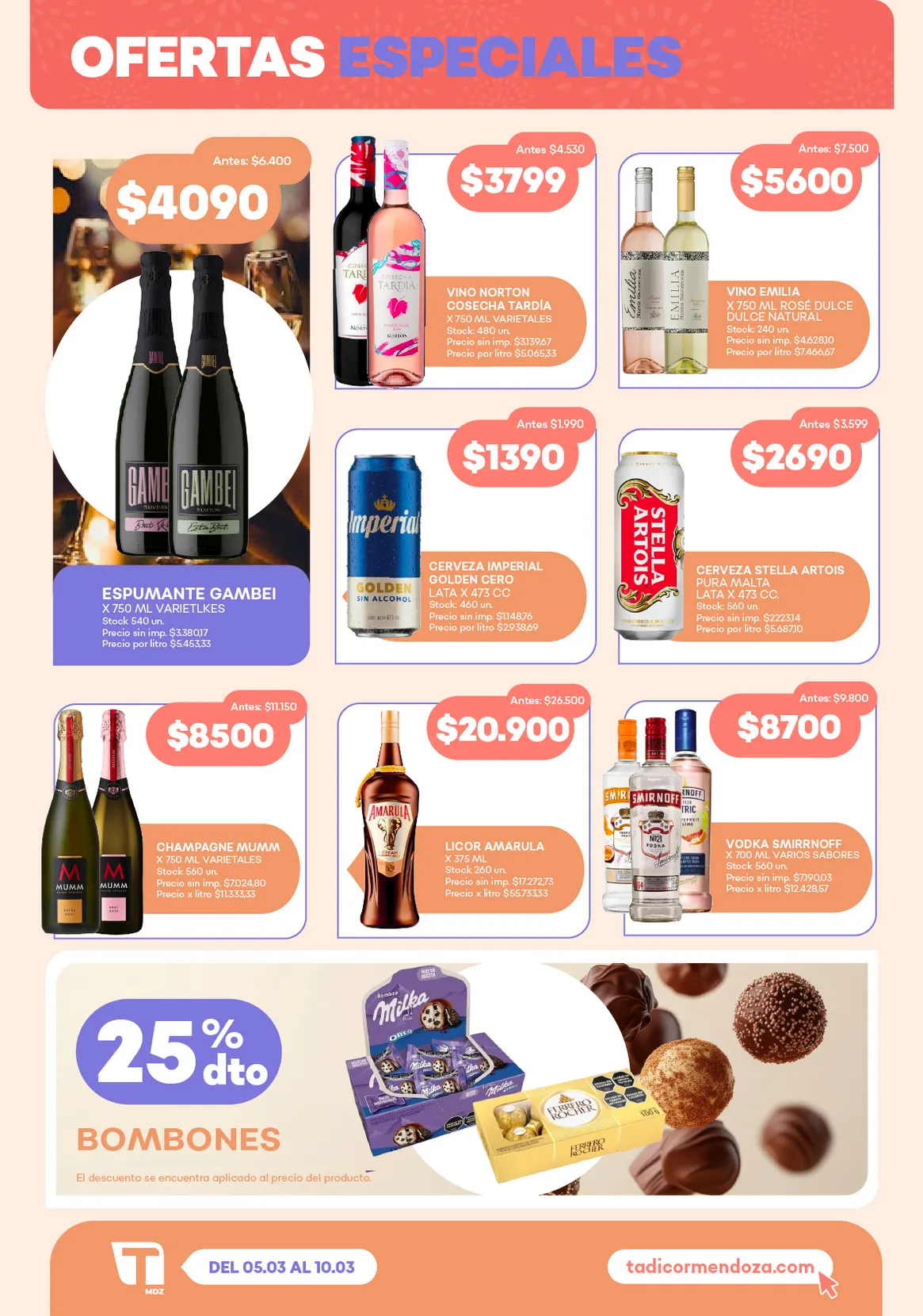 Ofertas de  Supermercados Tadicor Ofertas 5 de marzo al 10 de marzo 2026 - Página 2 del catálogo