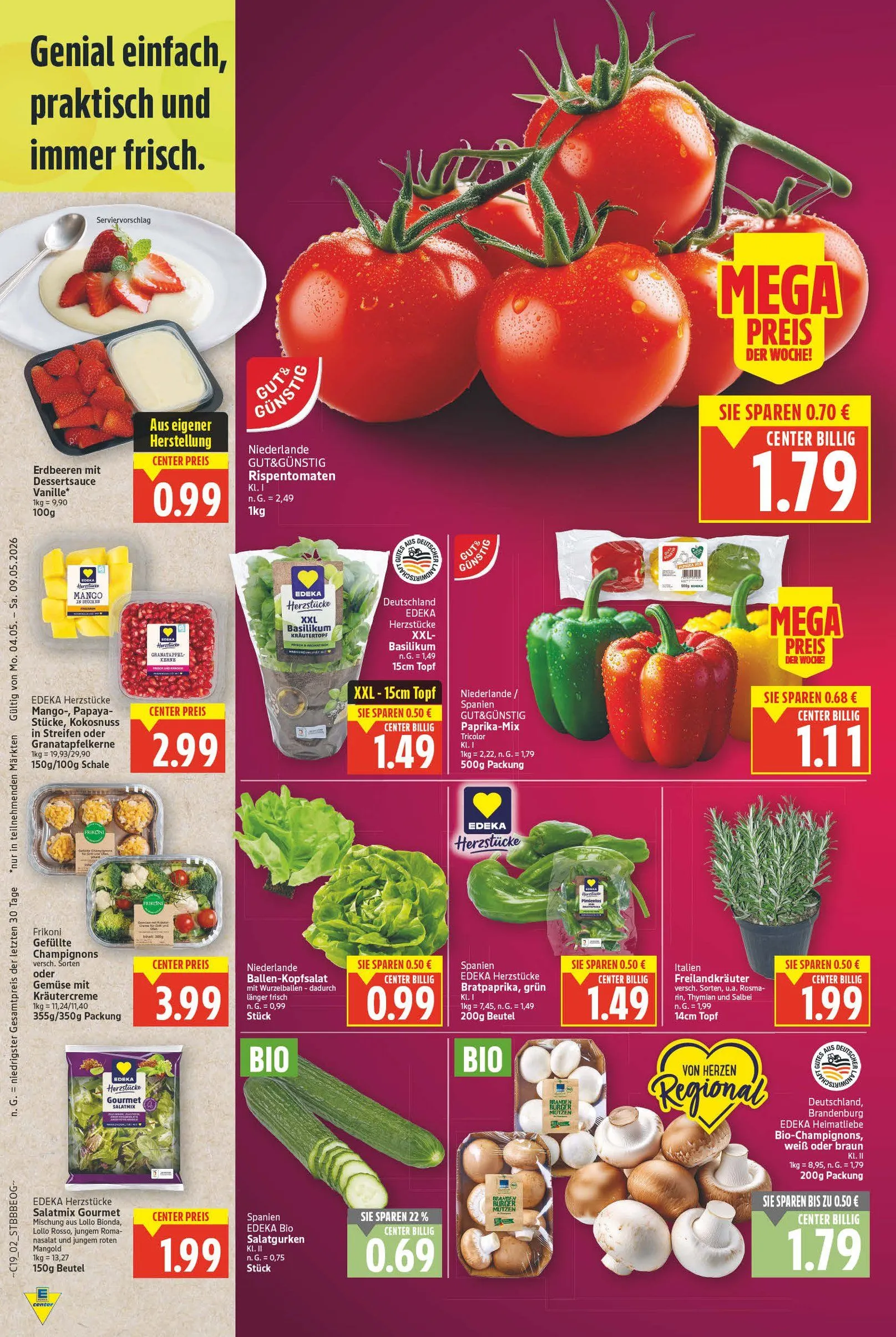 Edeka Angebote von 5. Mai bis 9. Mai 2026 - Prospekt seite 2