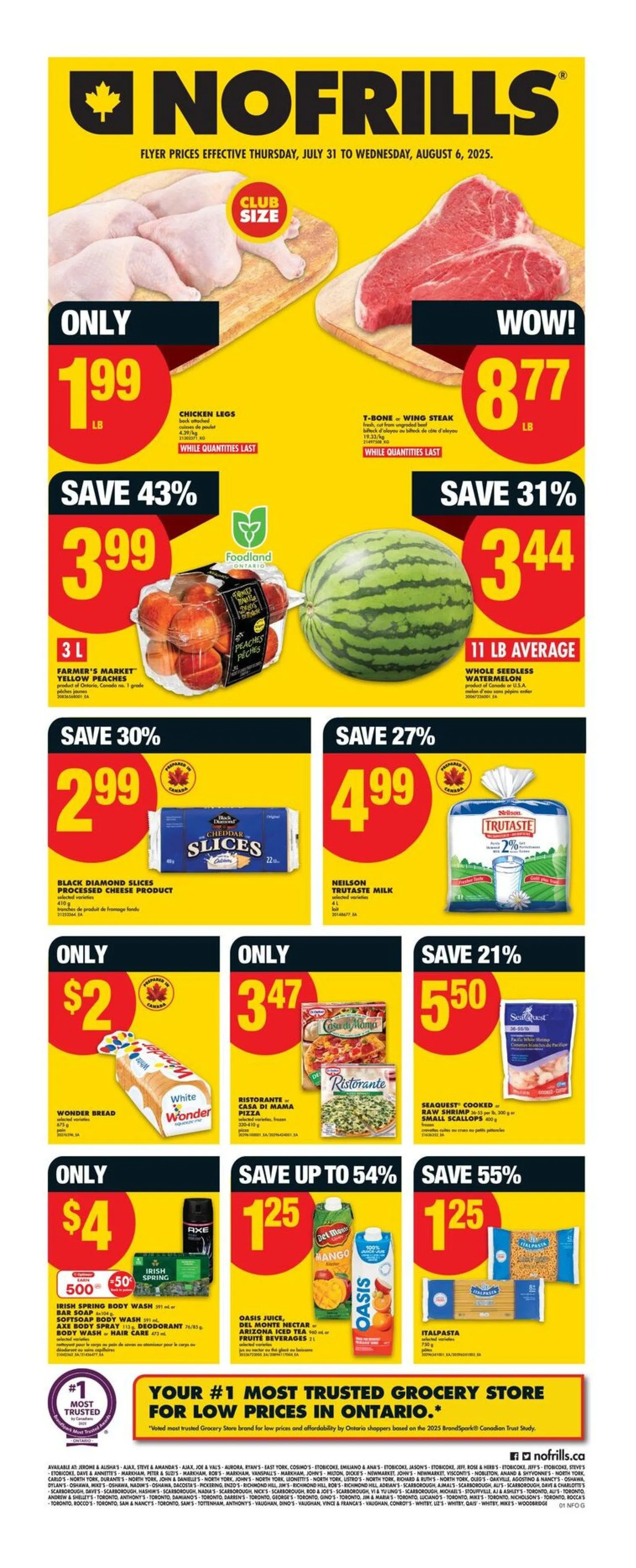 No Frills Sales from July 30 to August 6 2025 - flyer page 2