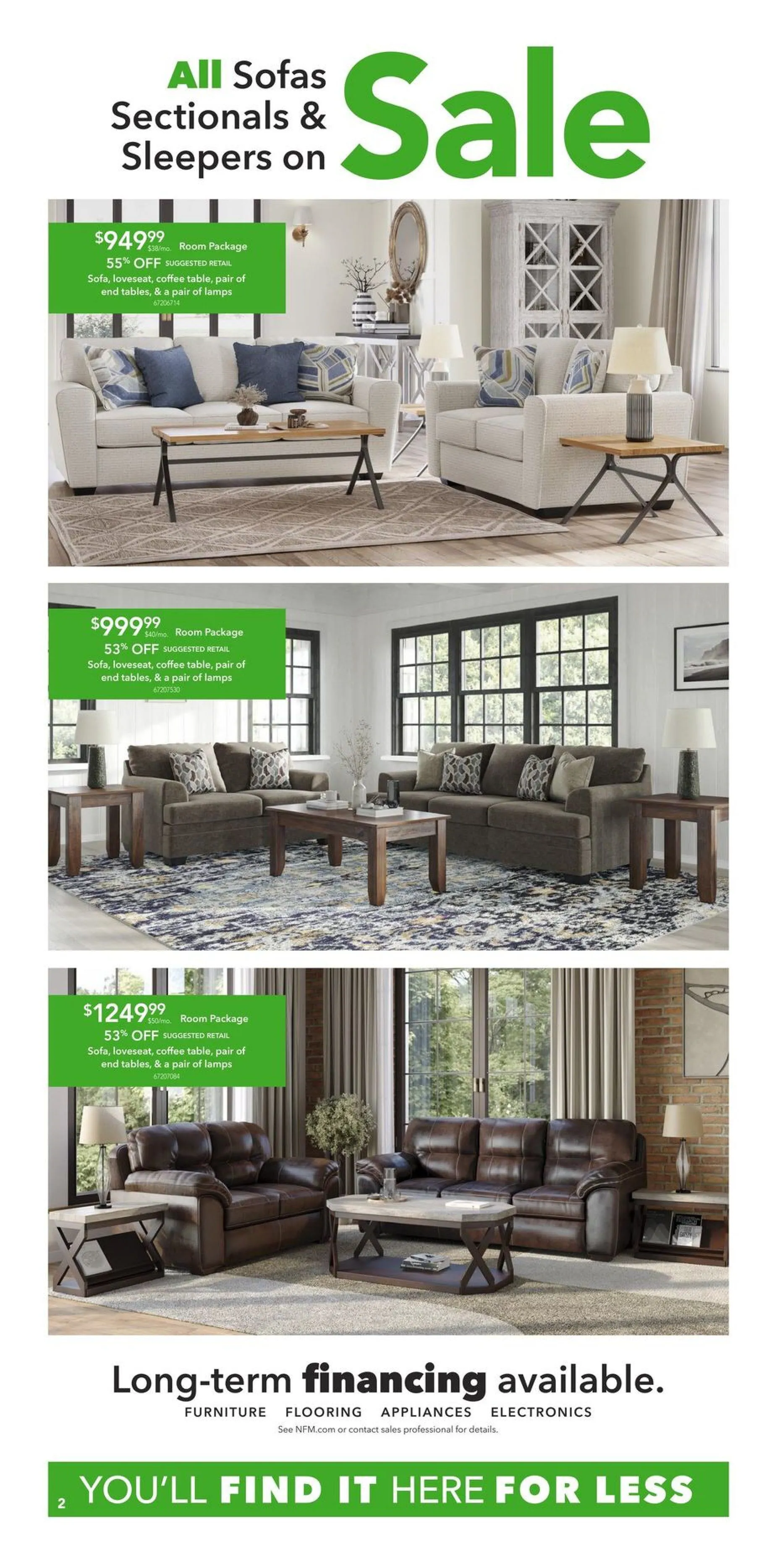 Weekly ad Nebraska Furniture Mart Catalog from April 2 to April 22 2025 - Page 2