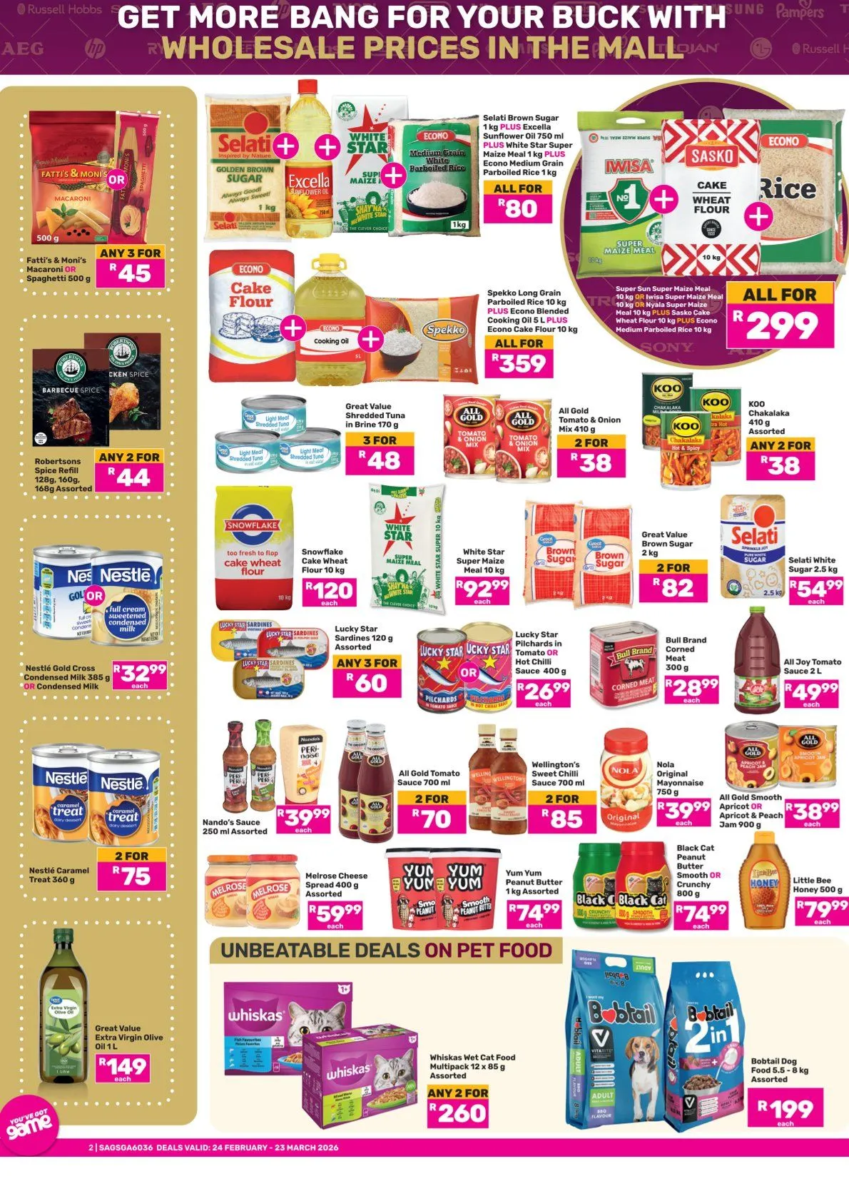  Game Sales from 24 February to 23 March 2026 - Catalogue Page 2