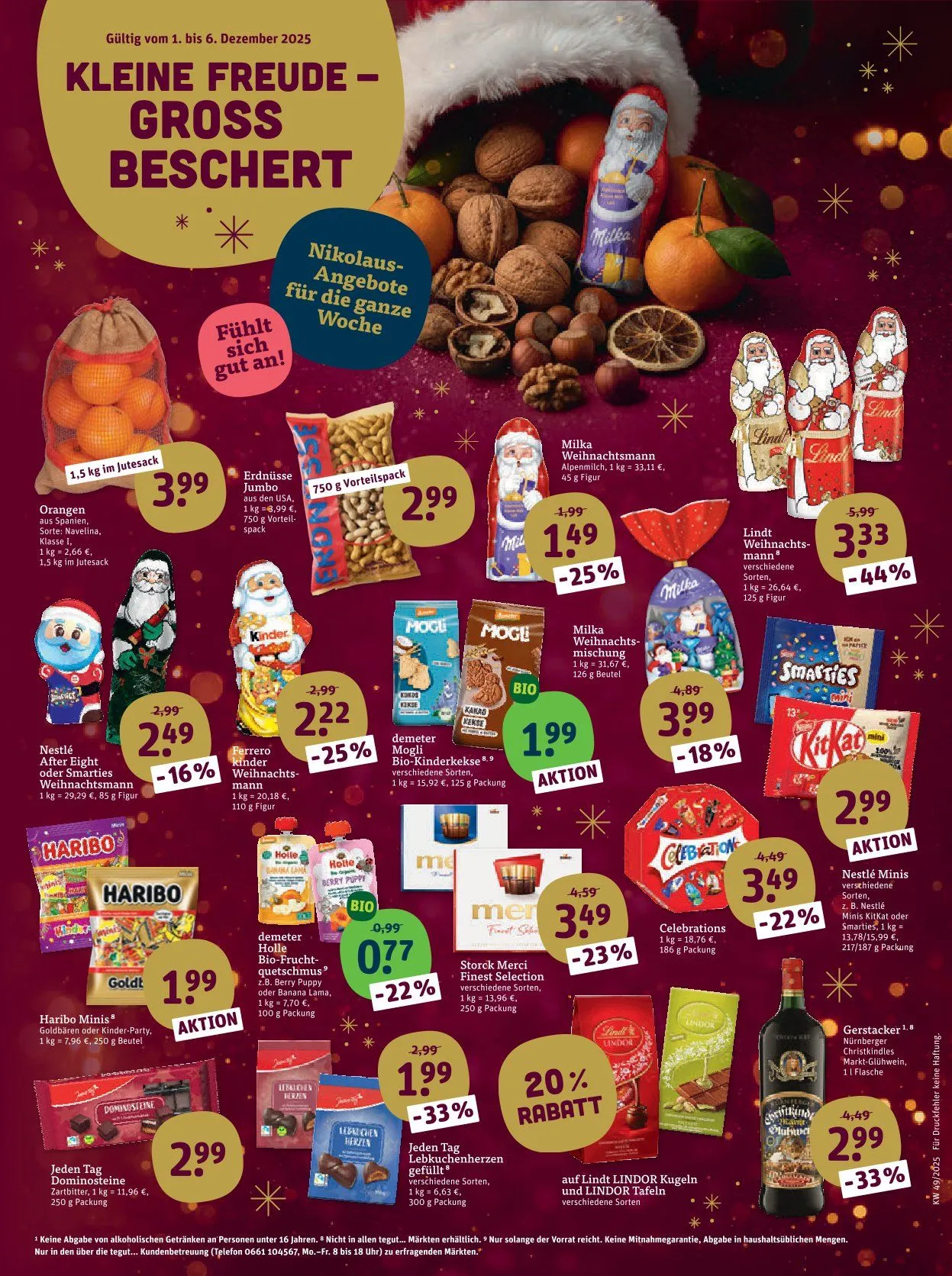 tegut... Aangebote von 1. Dezember bis 6. Dezember 2025 - Prospekt seite 2