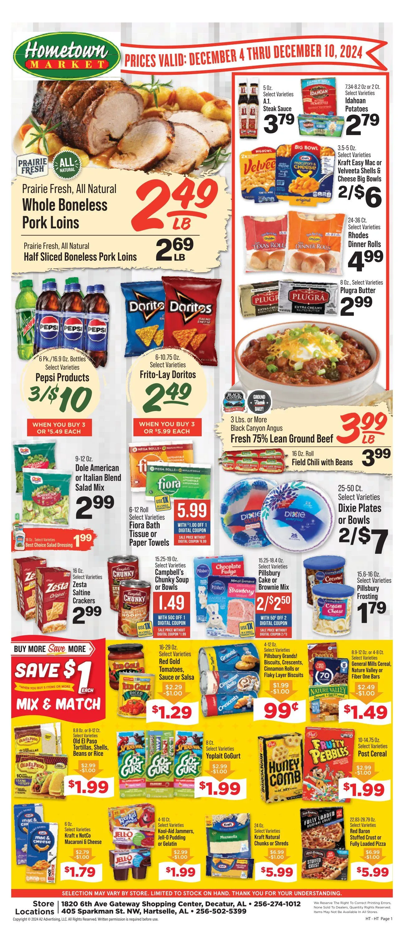 Weekly ad Hometown Market Weekly Ad from December 4 to December 10 2024 - Page 2
