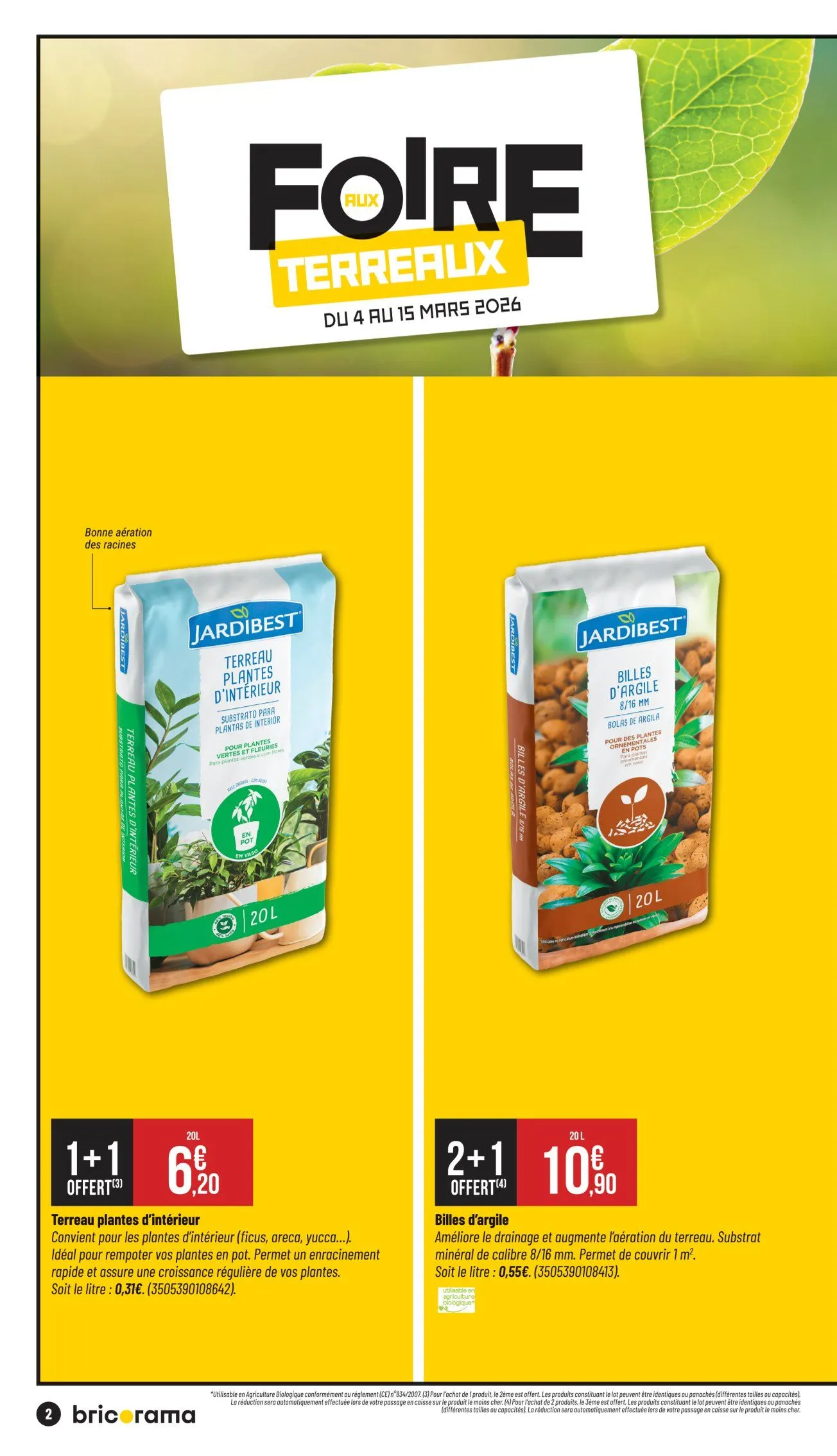 Catalogues Bricorama du 4 mars au 15 mars 2026 - Catalogue page 2