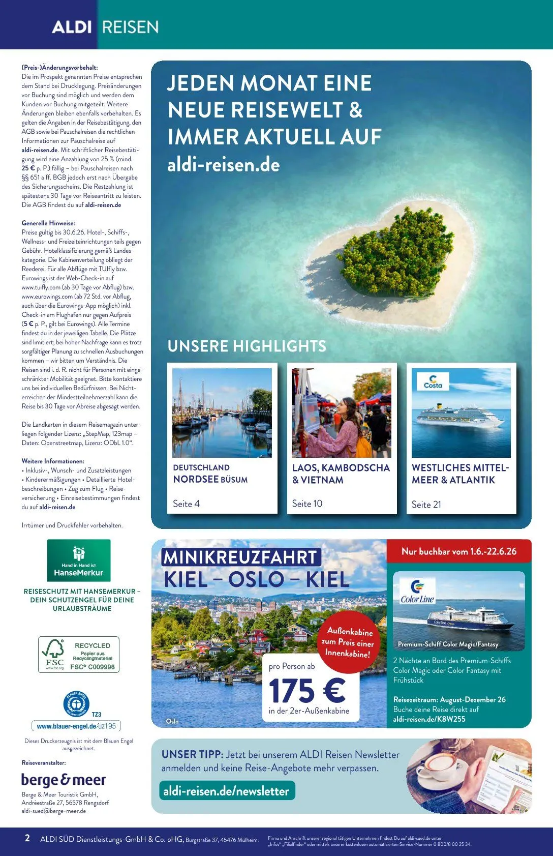 ALDI SÜD von 1. Juni bis 30. Juni 2026 - Prospekt seite 2