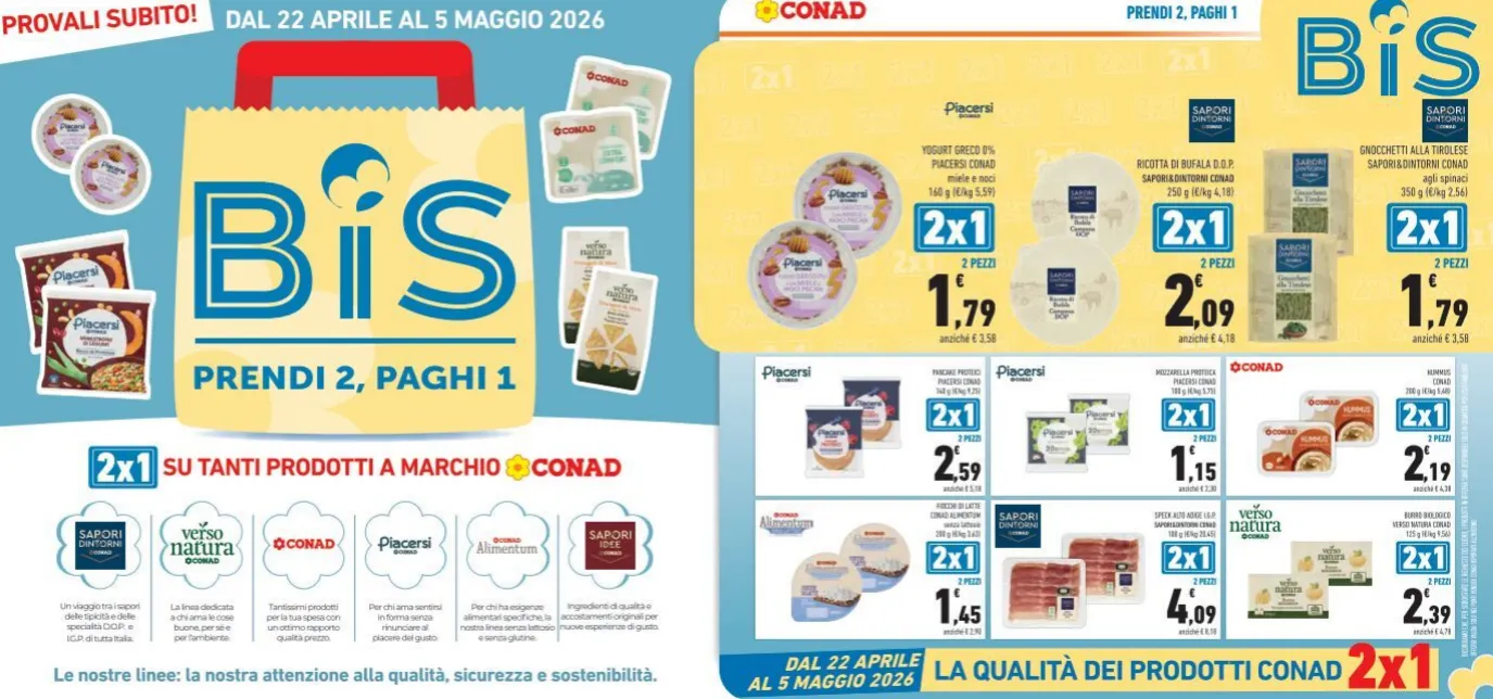 Volantini Conad da 21 aprile a 4 maggio di 2026 - Pagina del volantino 2