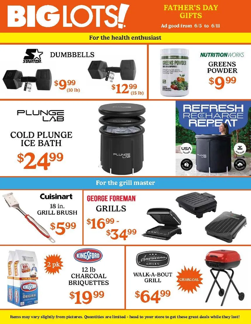 Weekly ad Big Lots Deals from June 5 to June 11 2025 - Page 1