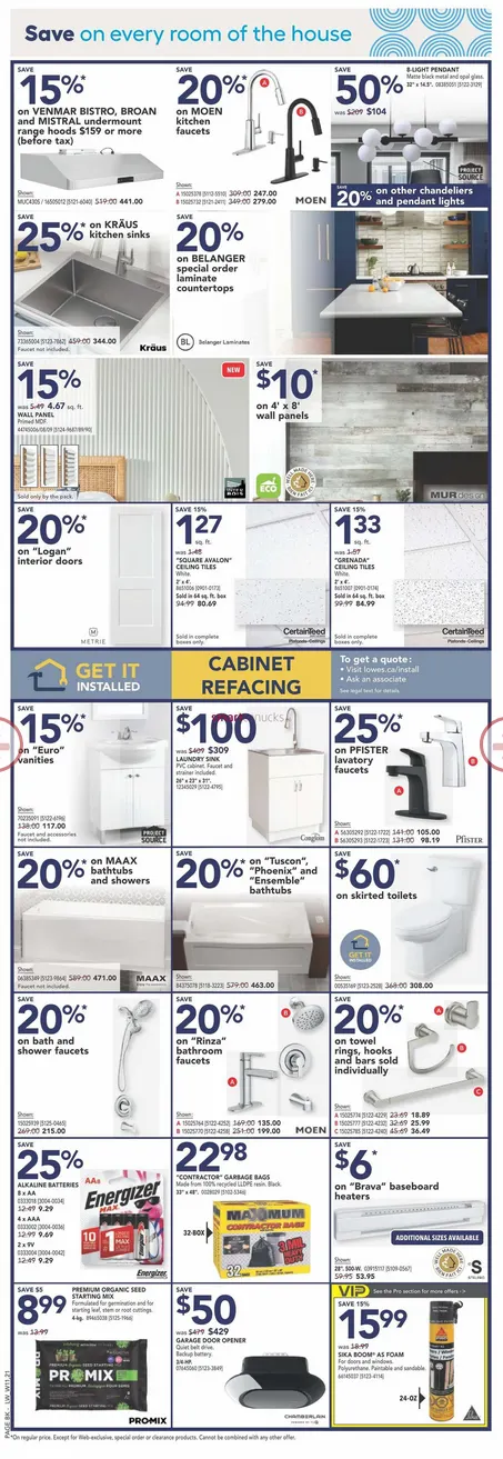 Lowe's Sales from February 22 to March 6 2026 - flyer page 2