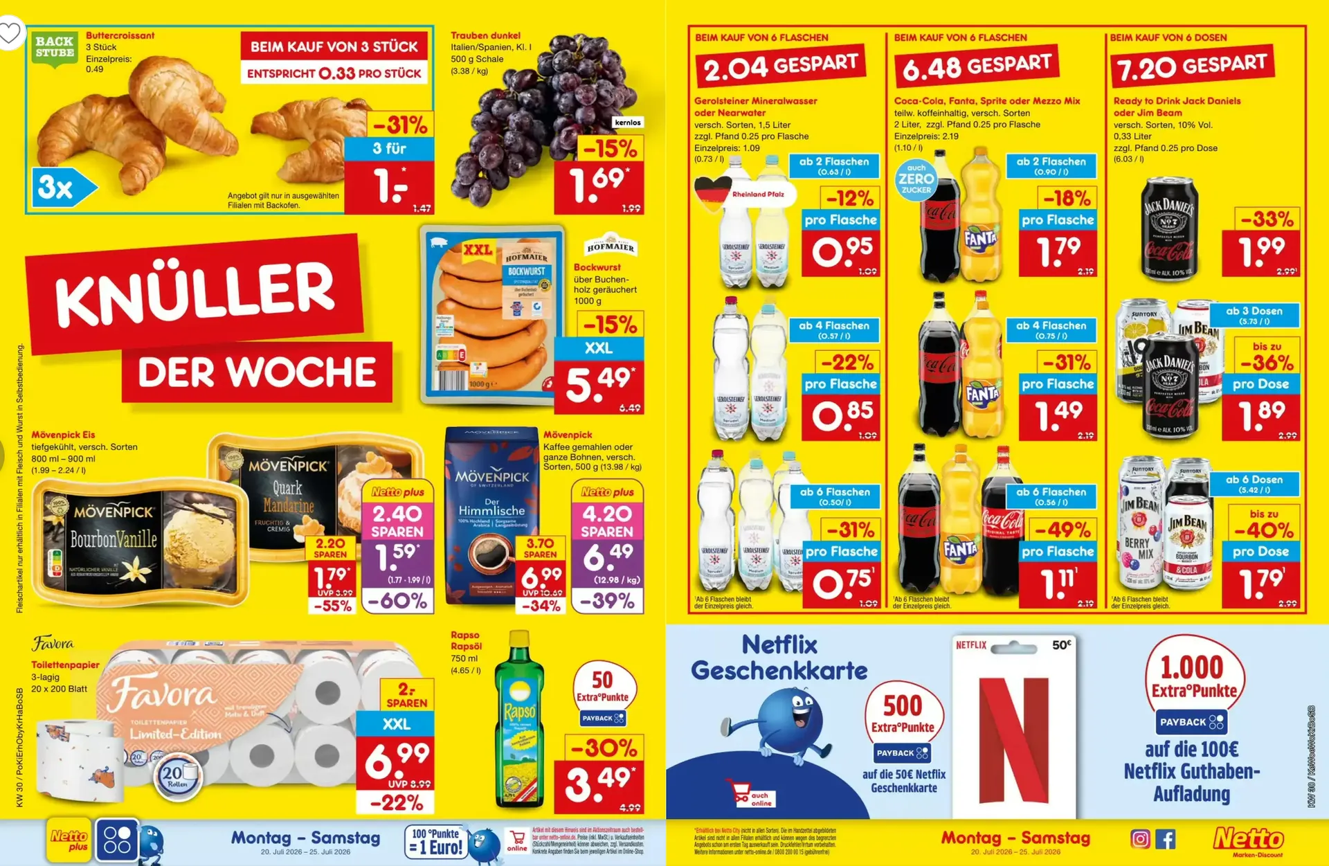 Netto Marken-Discount folders van 20 juli tot 25 juli 2026 - Folder pagina 2