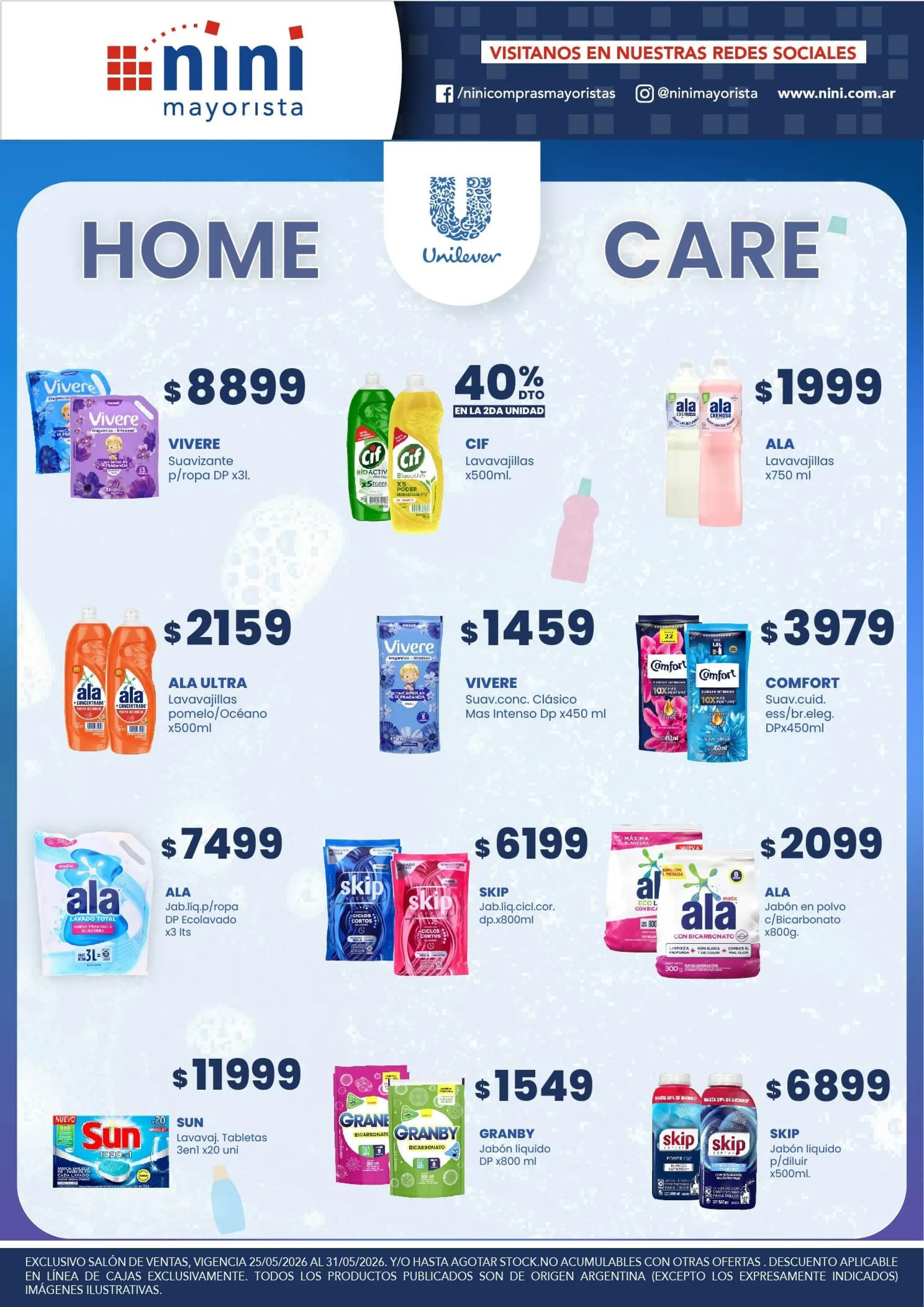 Ofertas de Nini Mayorista Ofertas 25 de mayo al 31 de mayo 2026 - Página 2 del catálogo