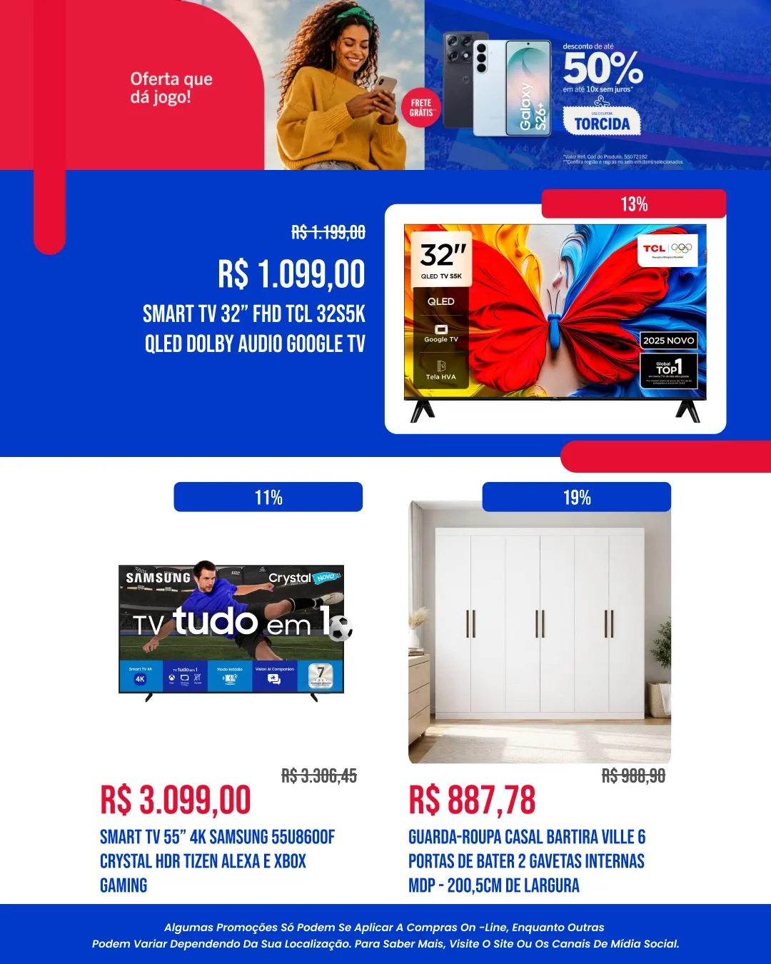 Encarte de Casas Bahia Ofertas 20 de maio até 8 de junho 2026 - Pagina 2