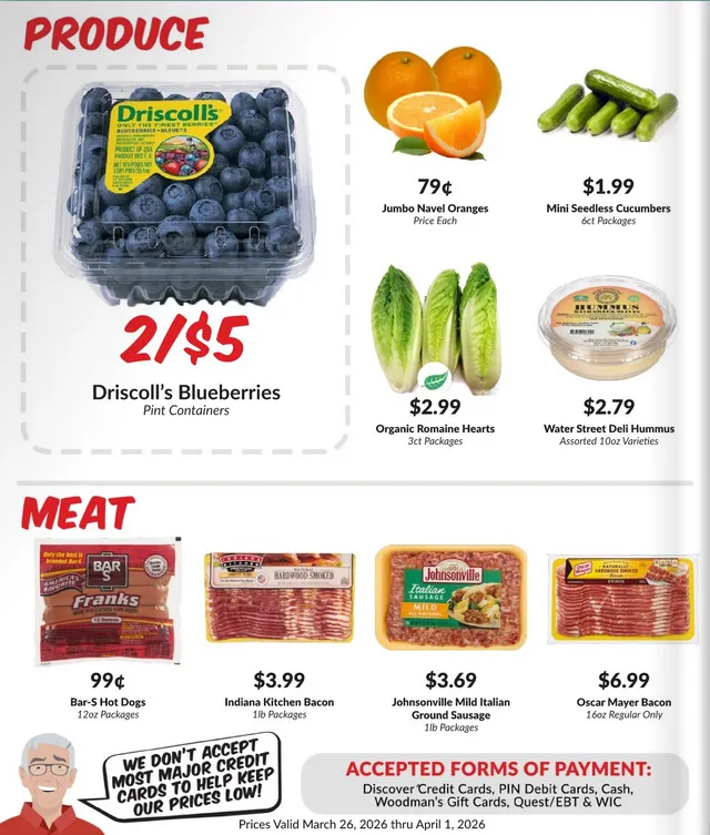Weekly ad Woodman's Market Sales from March 26 to April 1 2026 - Page 2
