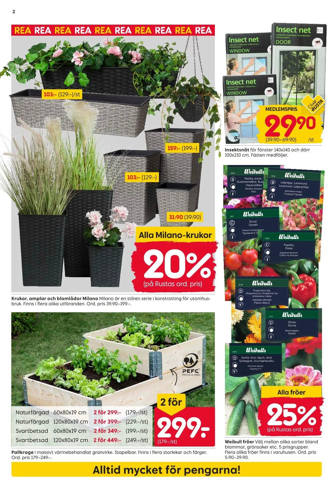 Rusta Erbjudanden från 25 maj till 30 maj 2026 - Reklamblad sidor 2