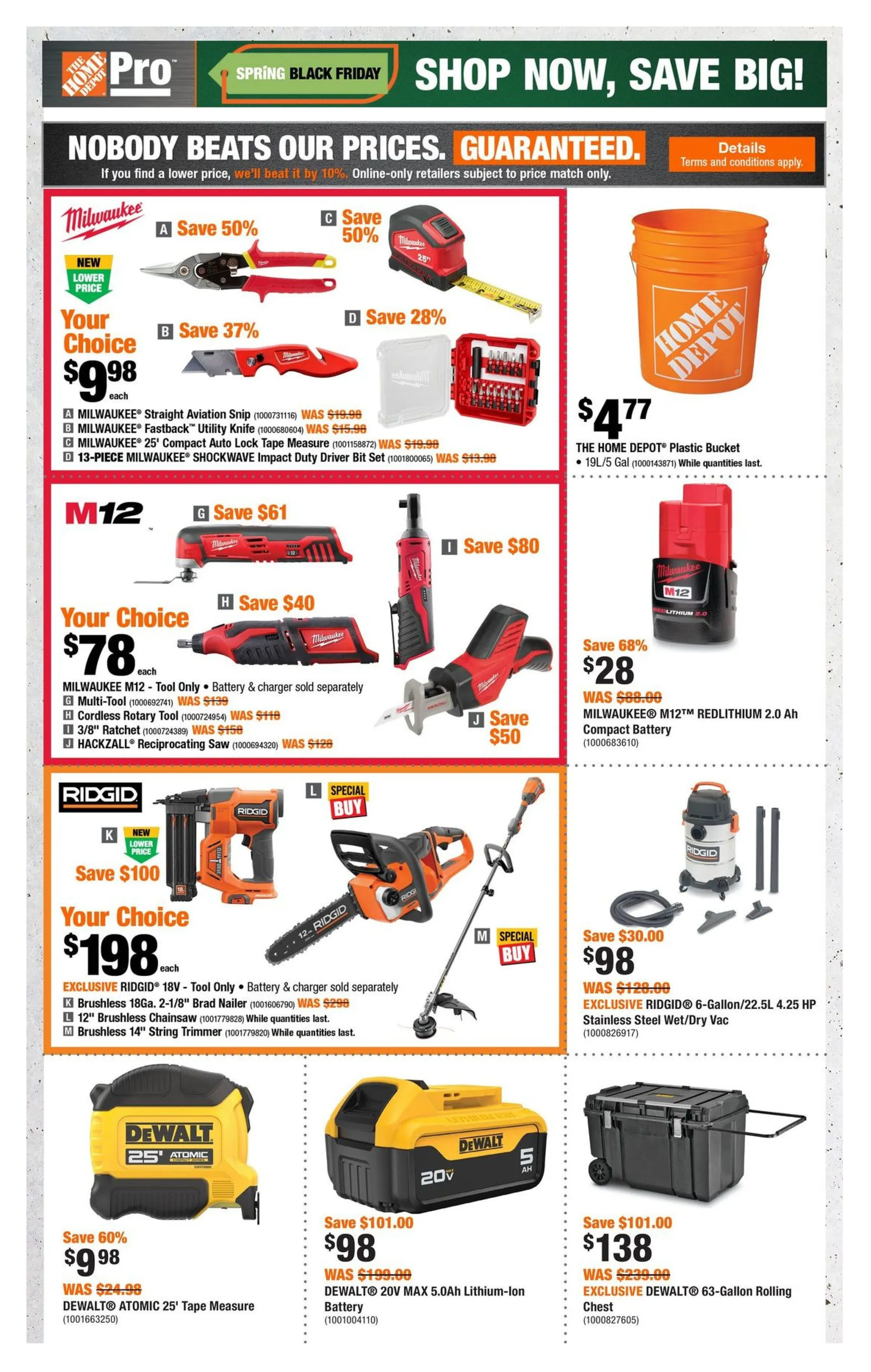 Flyer from April 10 to April 23 2025 - flyer page 2