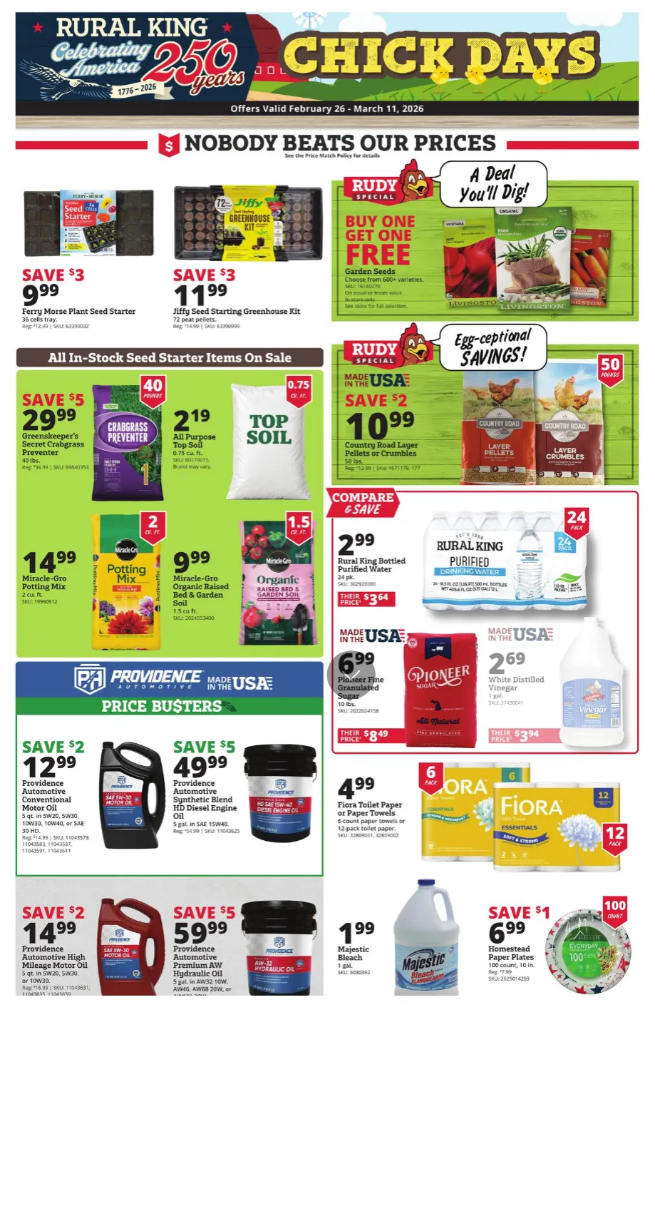 Weekly ad Rural King  Sales from February 26 to March 11 2026 - Page 2