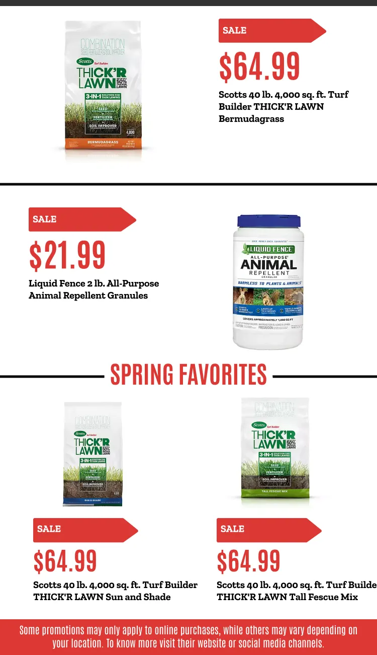Weekly promotion Tractor Supply Co. Sales spanning from April 24 to May 14 2026 - Page 2 for Catalogue 365