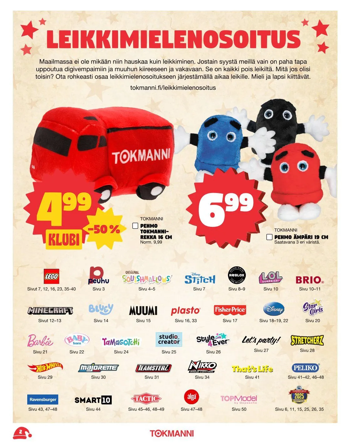  Tokmanni Tarjoukset voimassa alkaen 3. marraskuuta - 24. joulukuuta 2025 - Tarjouslehti sivu 2