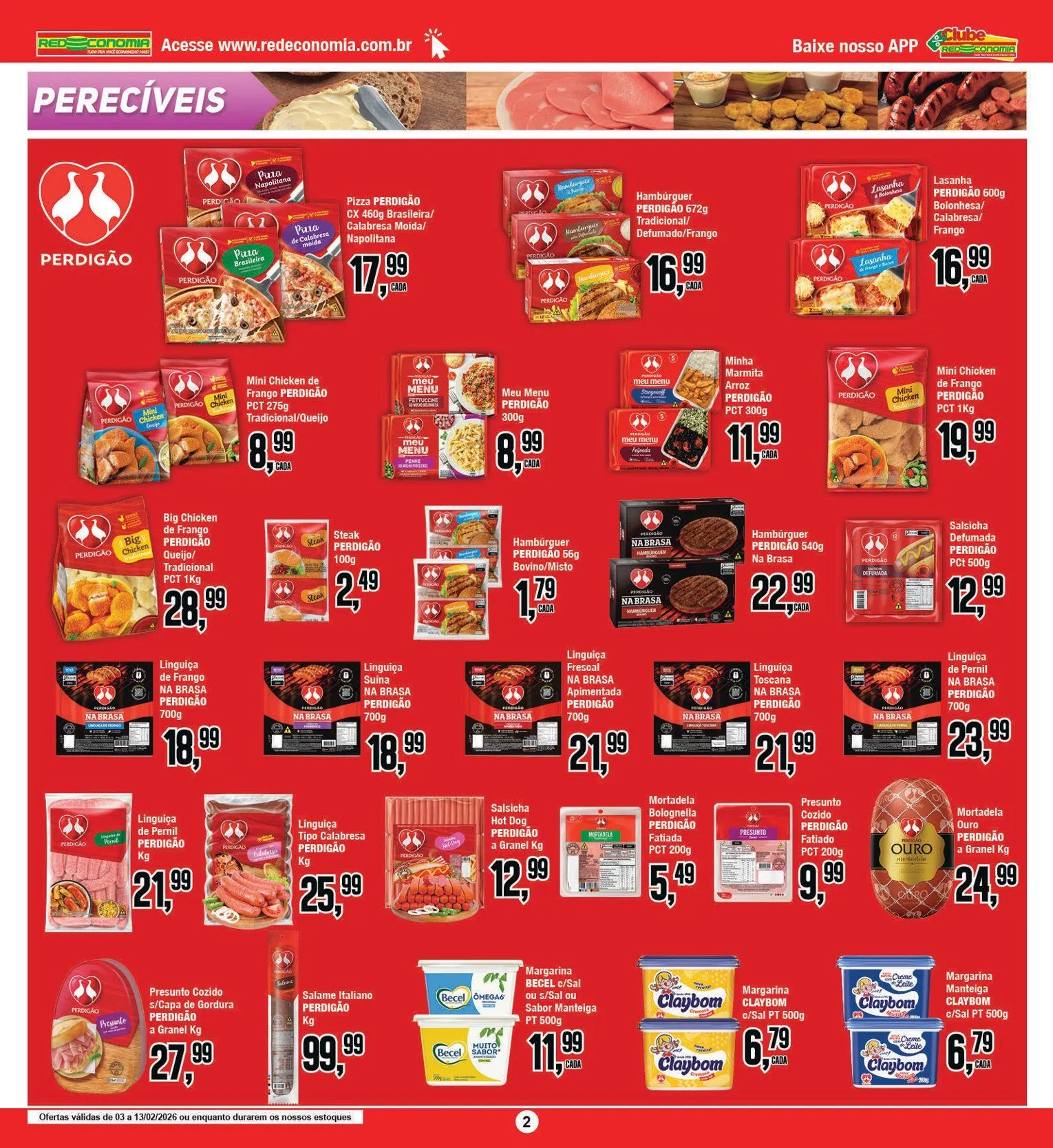 Encarte de Folhetos Redeconomia  4 de fevereiro até 5 de fevereiro 2026 - Pagina 2