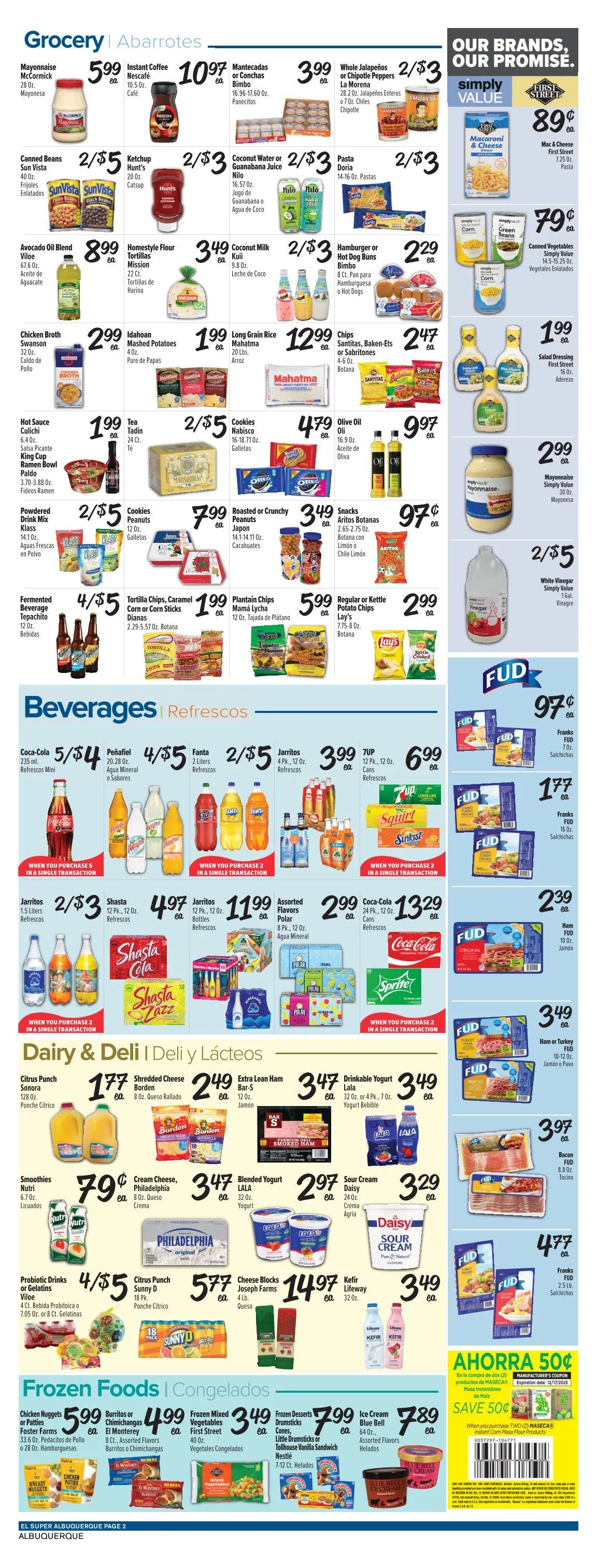 Weekly ad El Super Sales from December 10 to December 16 2025 - Page 2