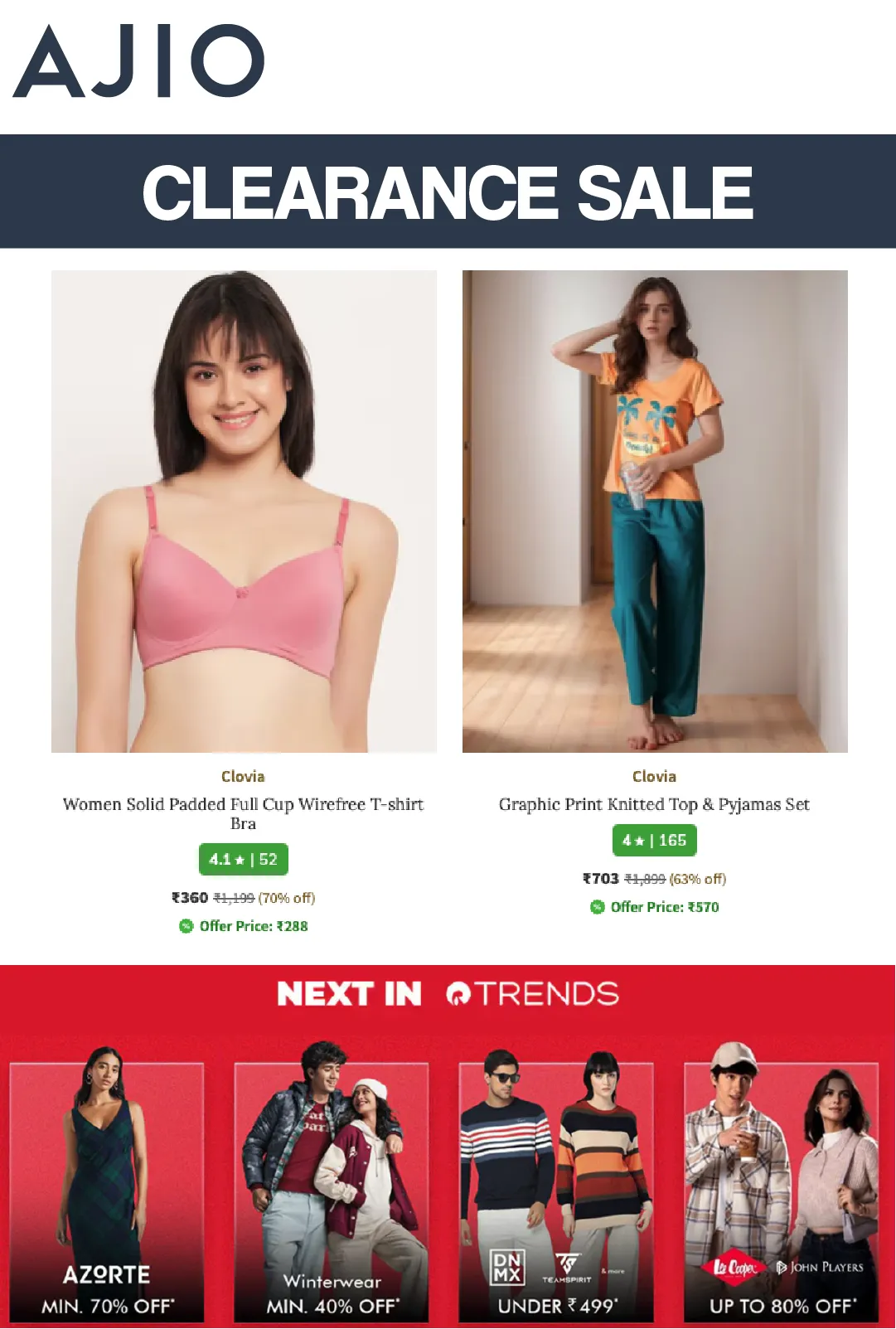 Ajio Weekly Ad - 12 February 28 February 2025