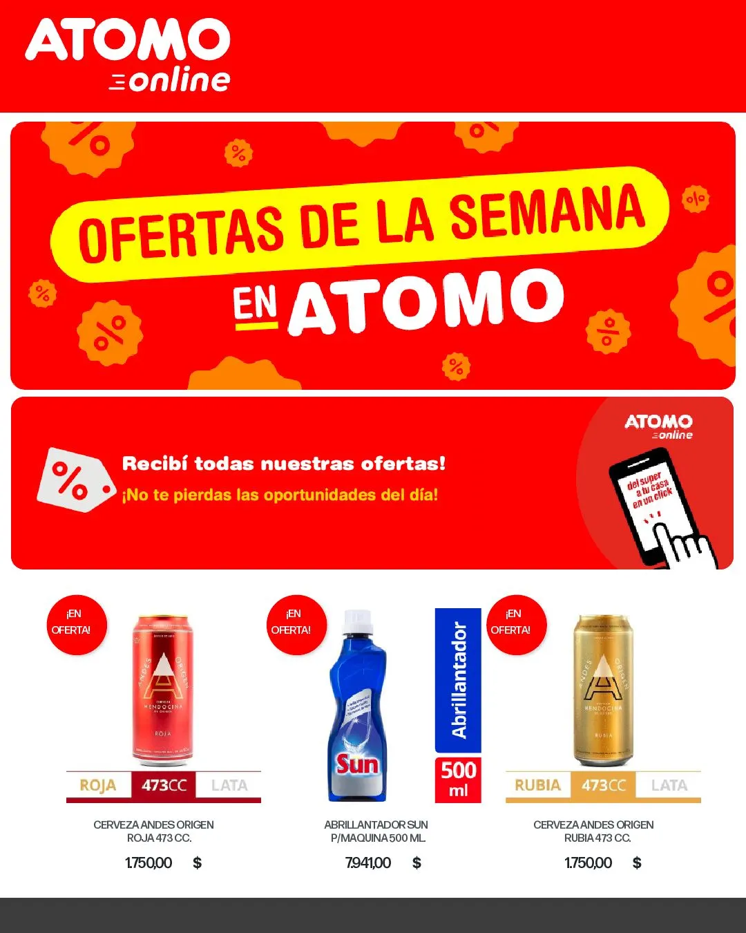 Ofertas de Atomo Ofertas y descuentos 16 de mayo al 30 de mayo 2025 - Página 1 del catálogo