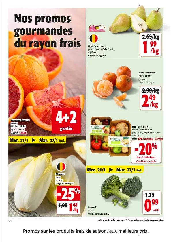  Catalogues Colruyt du 14 janvier au 27 janvier 2026 - Catalogue page 2