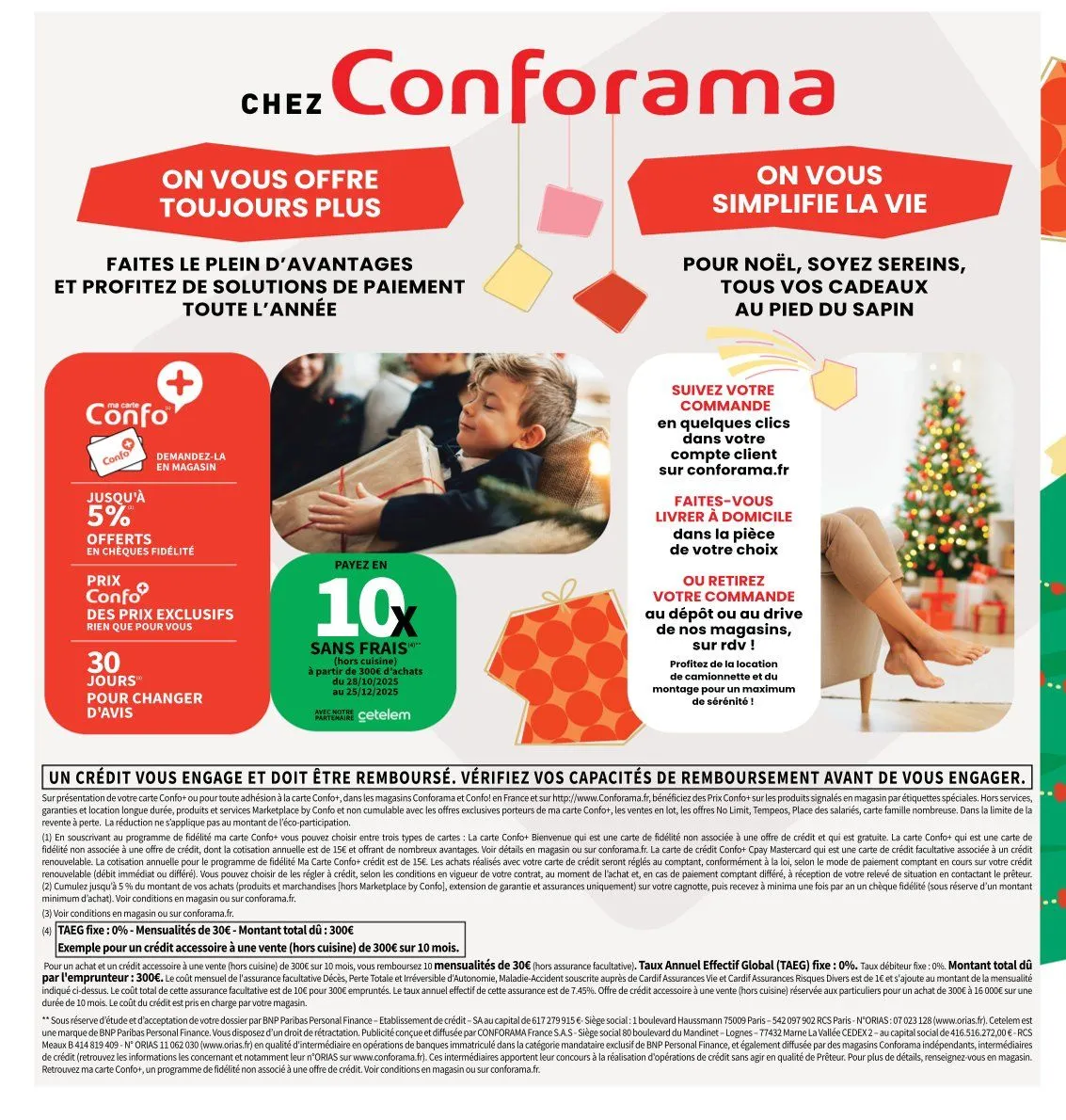 Catalogues Conforama du 28 octobre au 25 décembre 2025 - Catalogue page 2