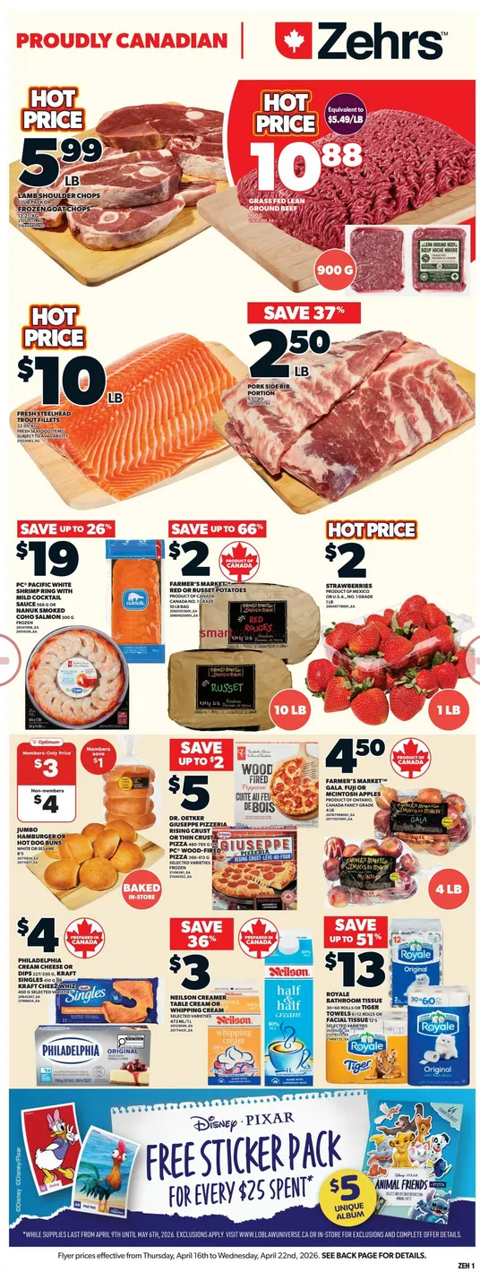 Zehrs Sales from April 16 to April 22 2026 - flyer page 2
