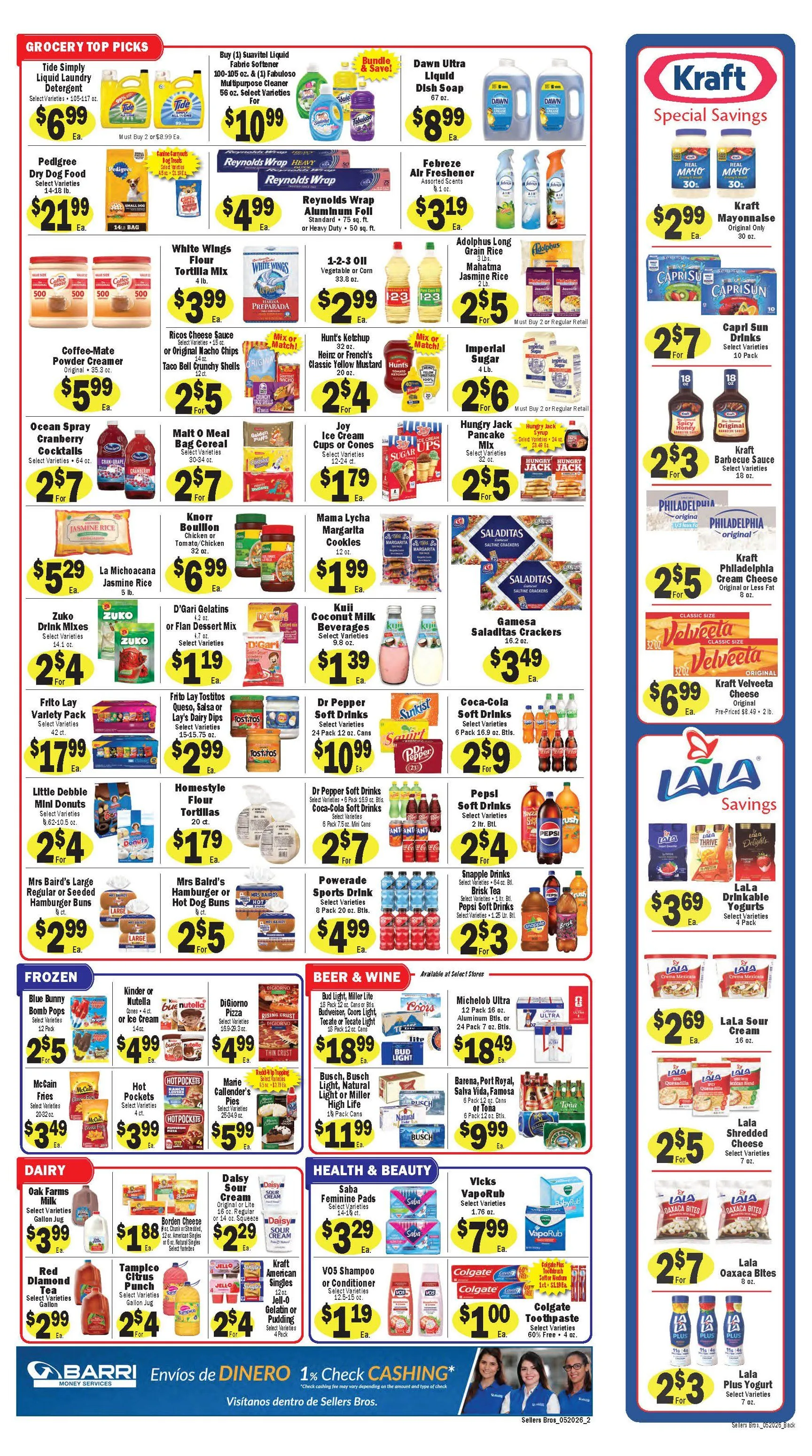 Weekly ad Sellers Bros Sales from May 20 to May 26 2026 - Page 2