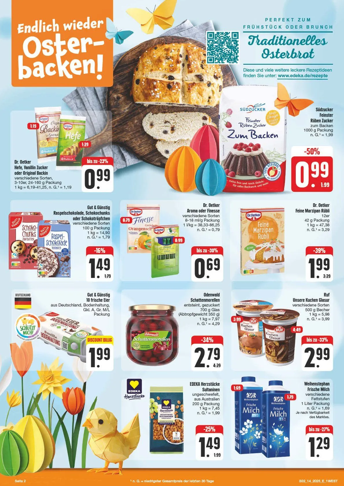 Edeka Prospekt von 31. März bis 5. April 2025 - Prospekt seite 2
