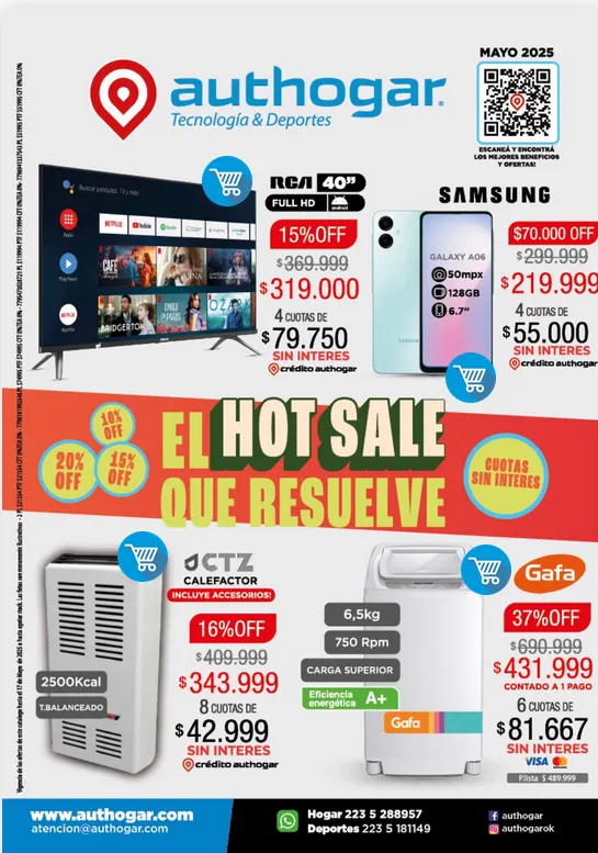Ofertas de Ofertas Authogar de Mayo 1 de mayo al 31 de mayo 2025 - Página  del catálogo