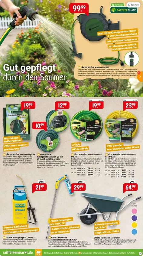 Raiffeisen Markt von 1. Juli bis 31. Juli 2026 - Prospekt seite 2