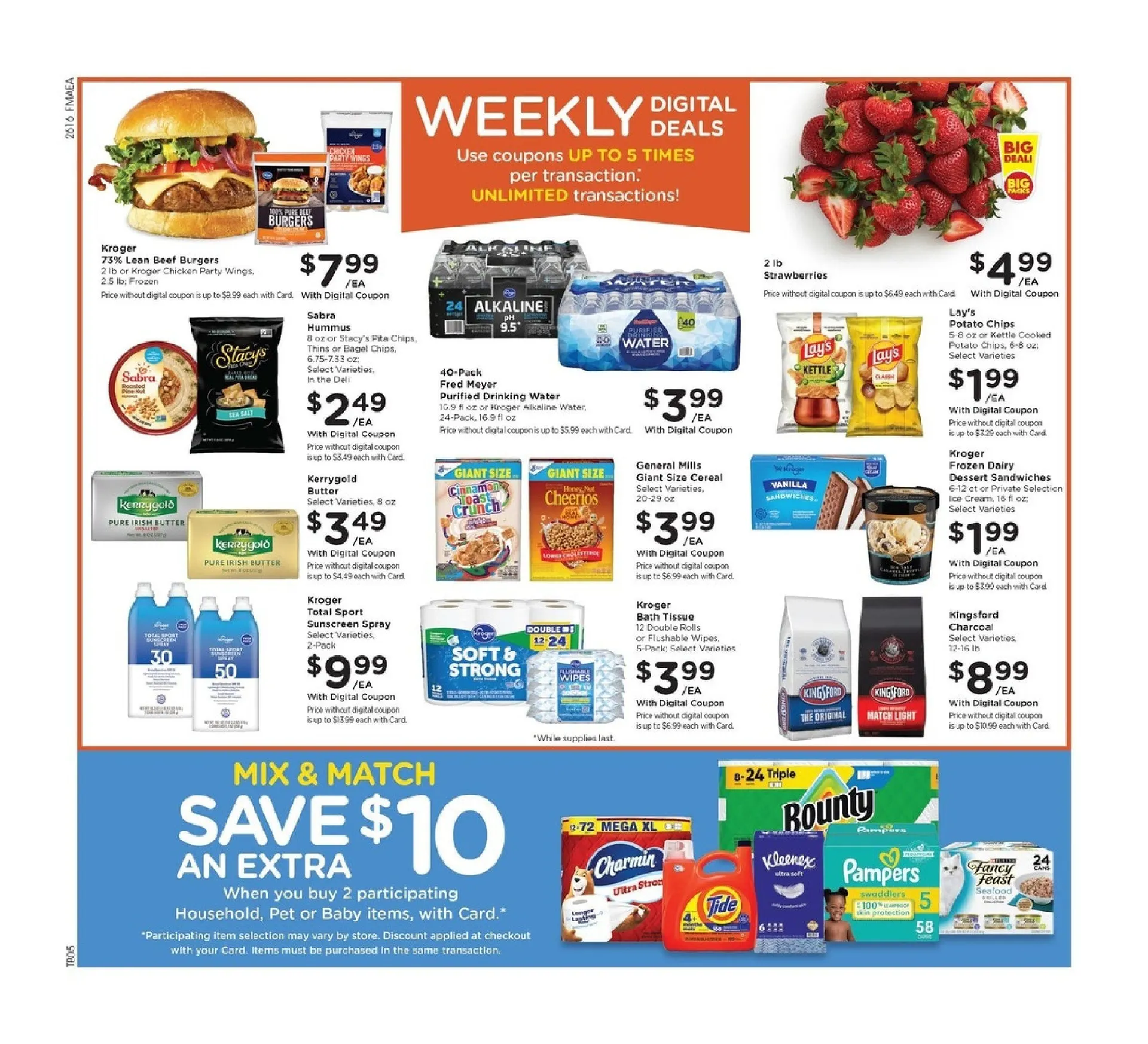Weekly promotion Fred Meyer Sales spanning from May 20 to May 26 2026 - Page 2 for Catalogue 365