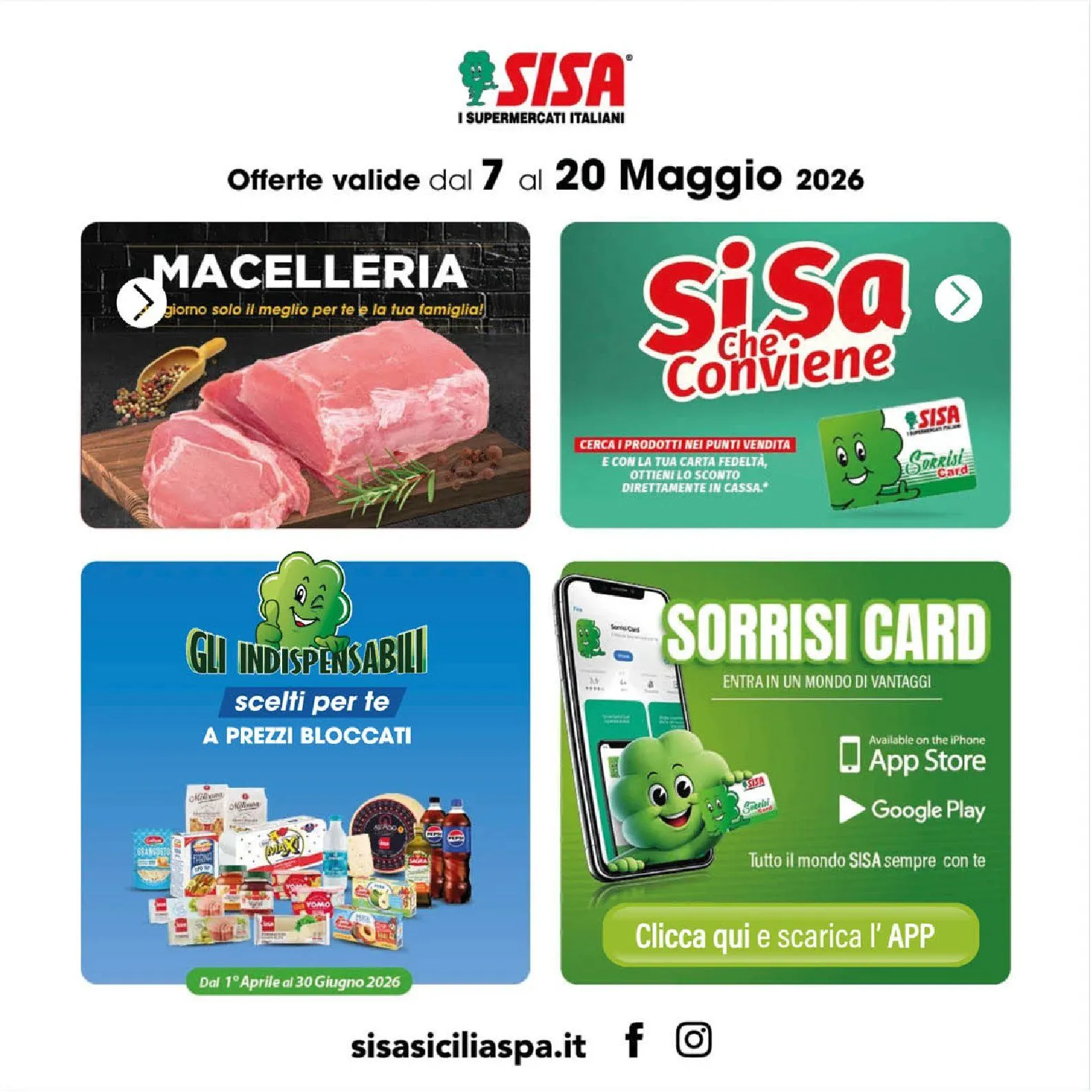 Volantini Sisa da 7 maggio a 20 maggio di 2026 - Pagina del volantino 2