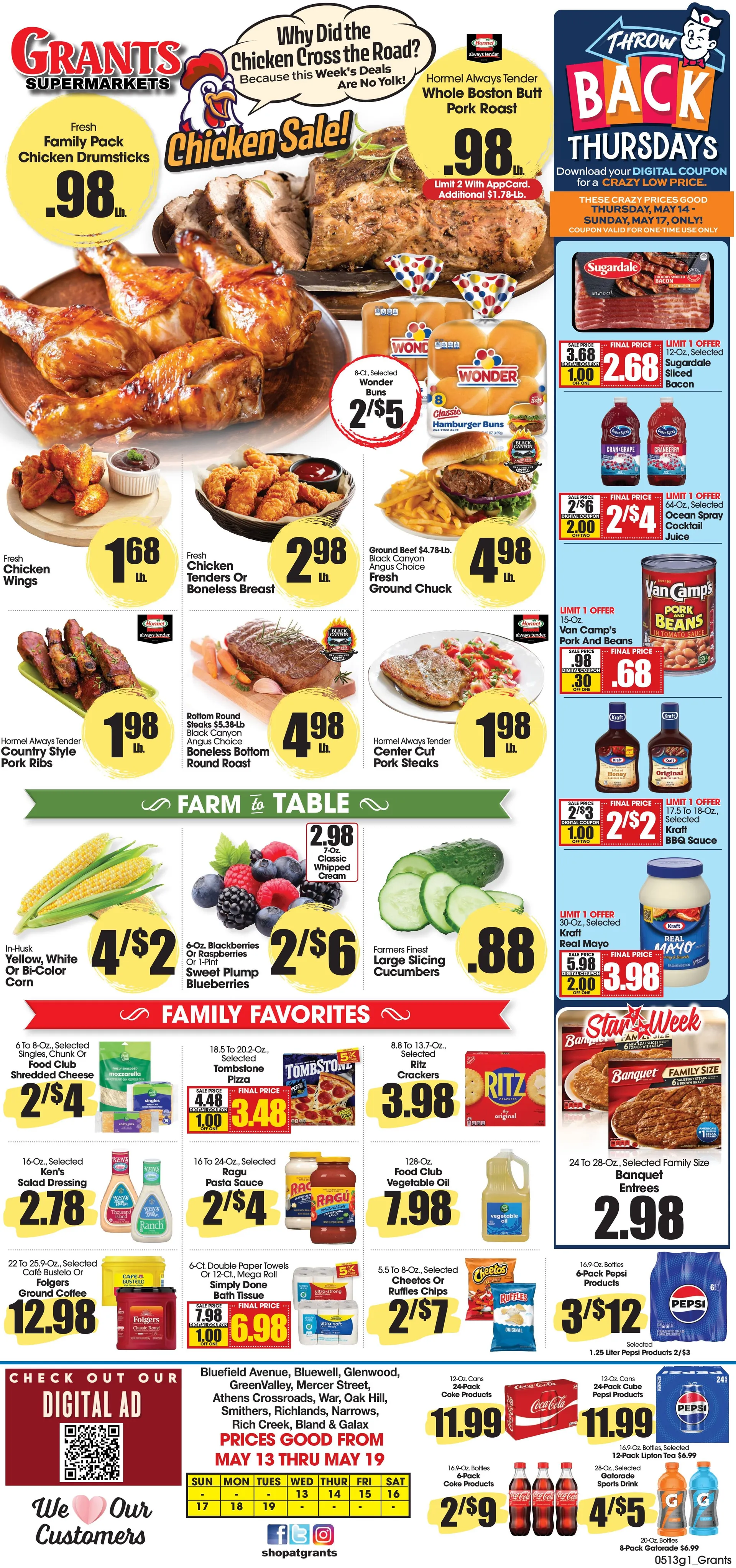 Grant's Foodmart from May 12 to May 19 2026 - flyer page 1