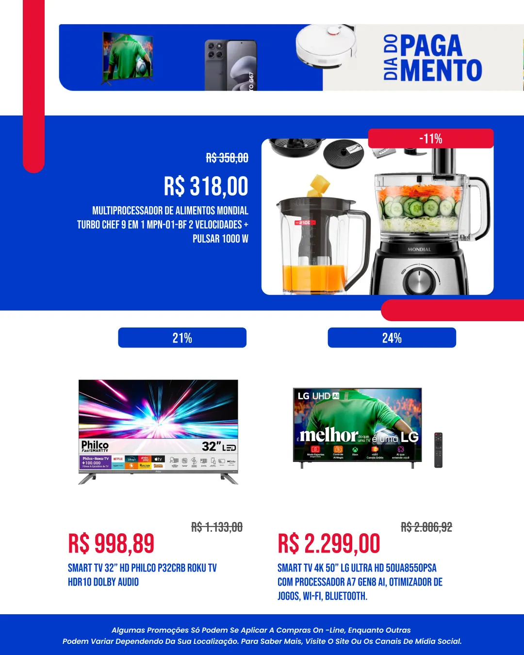 Encarte de Casas Bahia Ofertas 8 de junho até 27 de junho 2026 - Pagina 2