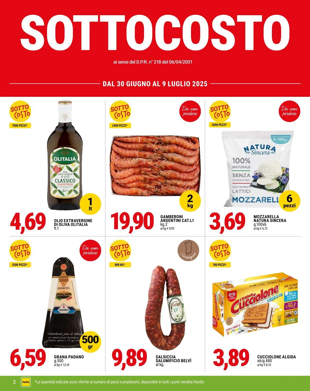 Volantini HarDis da 30 giugno a 9 luglio di 2025 - Pagina del volantino 2