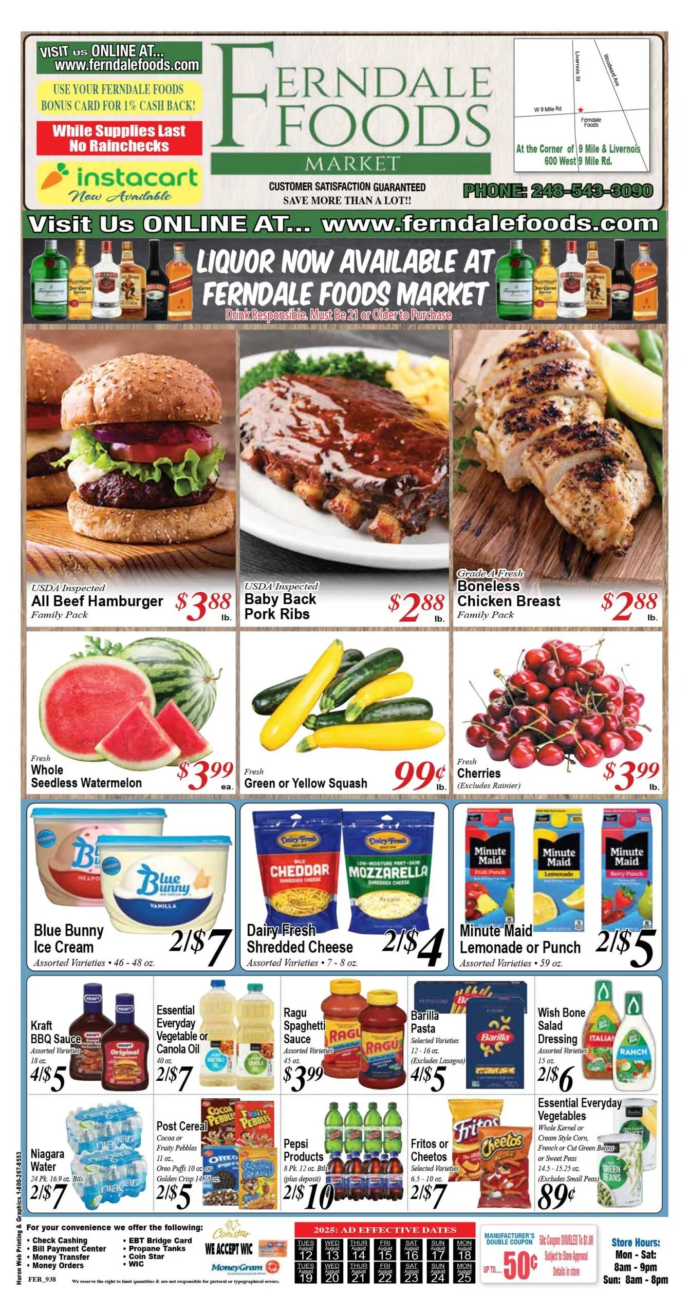 Weekly ad Ferndale Foods Sales from August 13 to August 27 2025 - Page