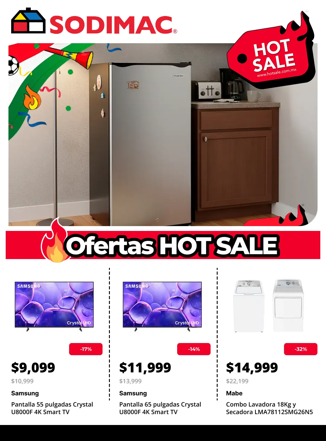 Catálogo de HOT SALE LINEA BLANCA 26 de mayo al 2 de junio 2026 - Pagina 