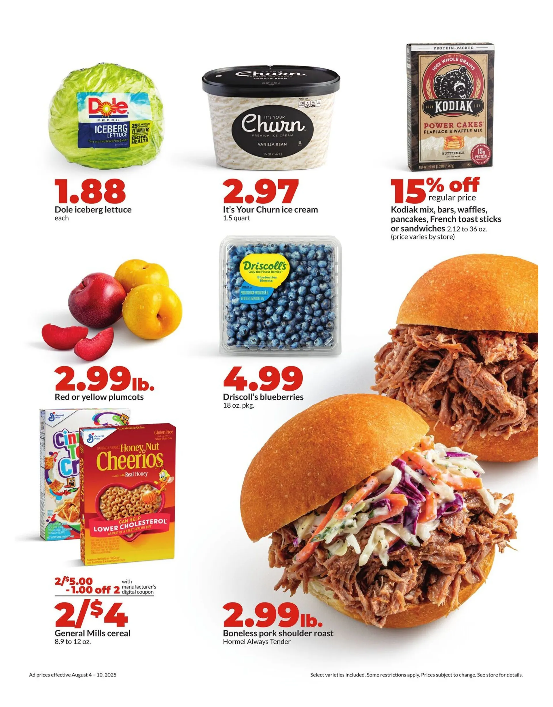 Weekly ad HyVee Sales from August 4 to August 11 2025 - Page 2