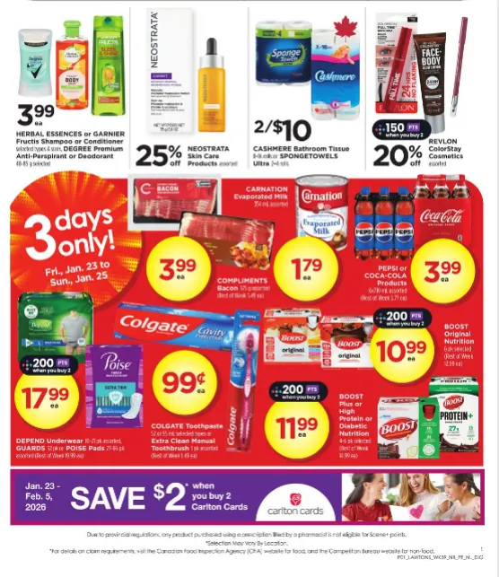 Lawtons Drugs Sales from January 23 to January 29 2026 - flyer page 2