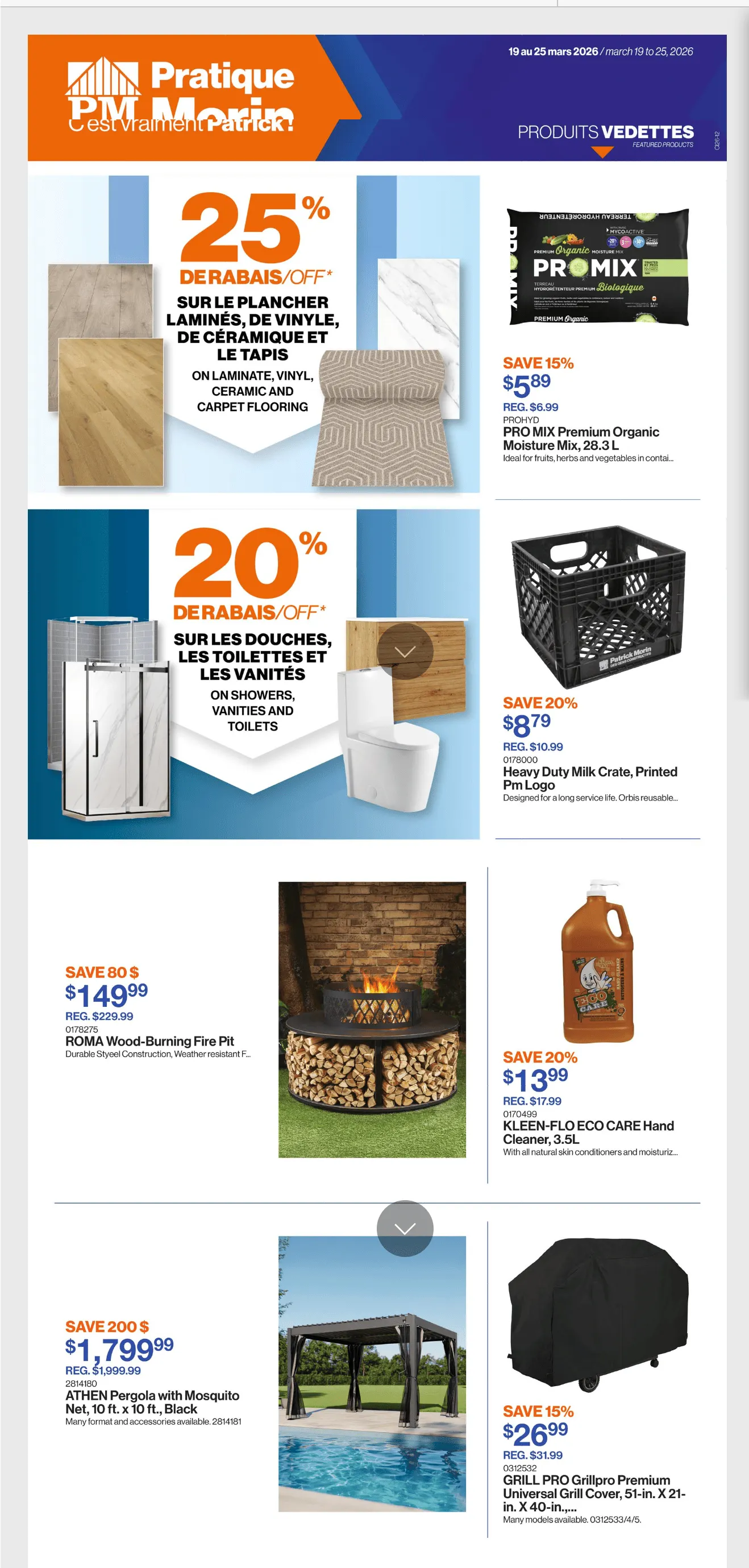 Patrick Morin weekly ads from March 19 to March 25 2026 - flyer page 