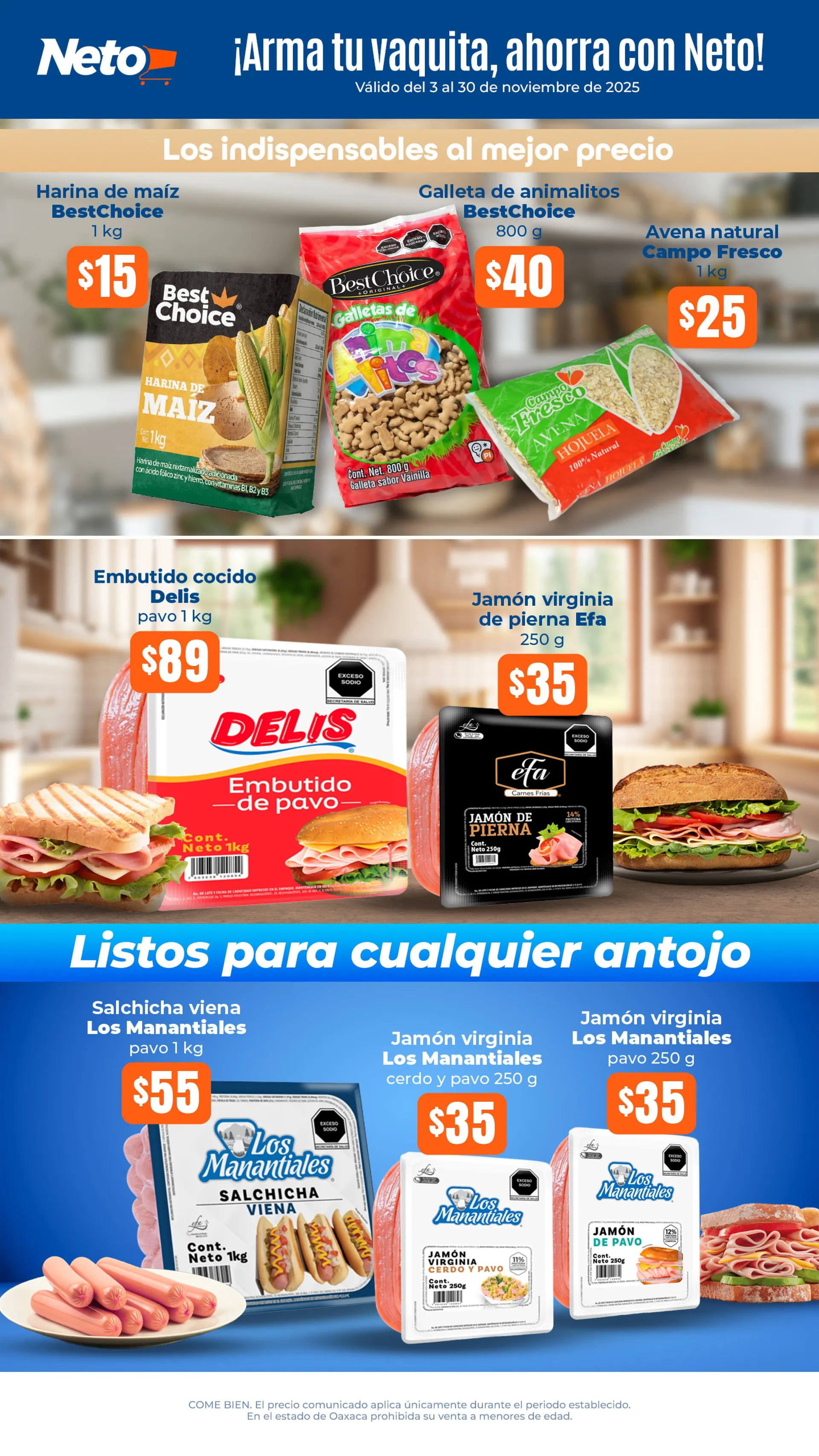 Catálogo de Folleto Tiendas Neto 3 de noviembre al 11 de noviembre 2025 - Pagina 2