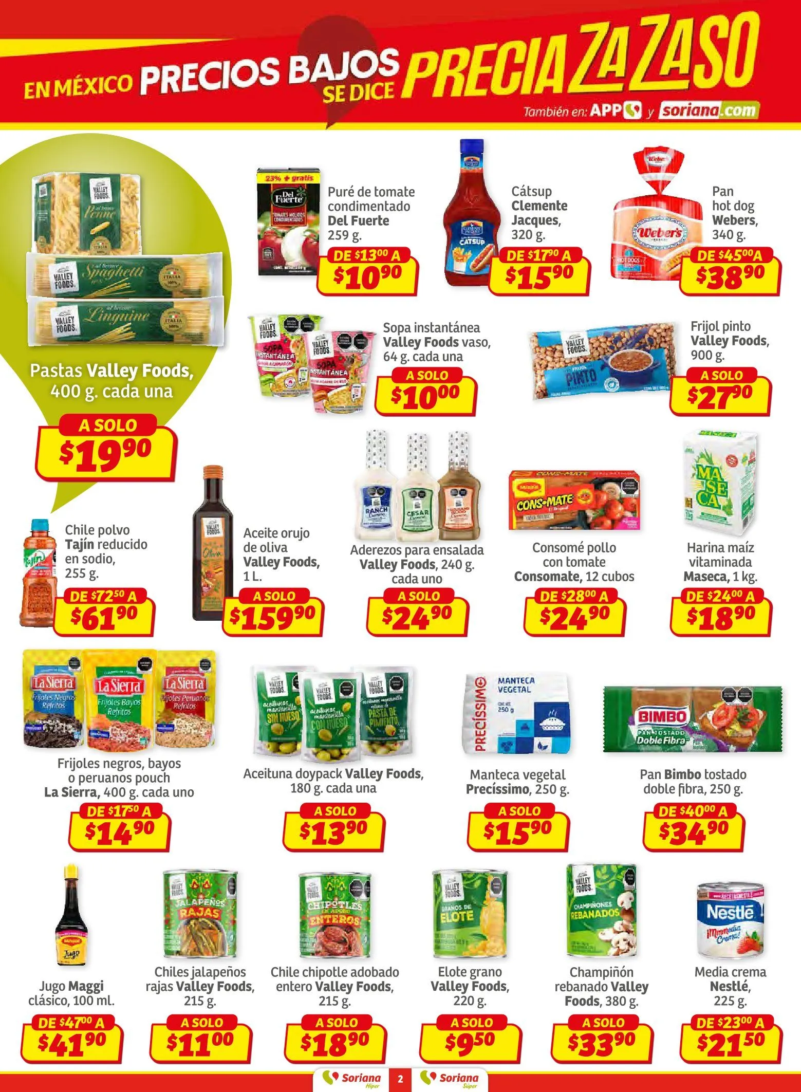 Catálogo de Soriana Ofertas 12 de febrero al 25 de febrero 2026 - Pagina 2