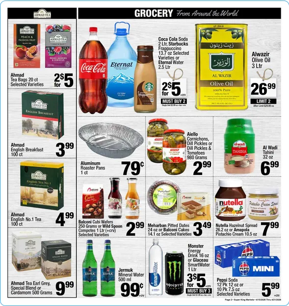 Weekly ad Super King Markets Sales from April 15 to April 21 2026 - Page 2