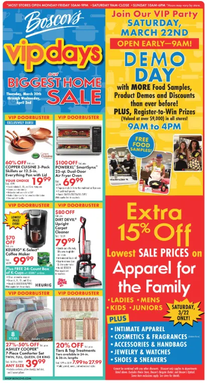 Weekly ad Boscov's Deals from March 20 to April 2 2025 - Page